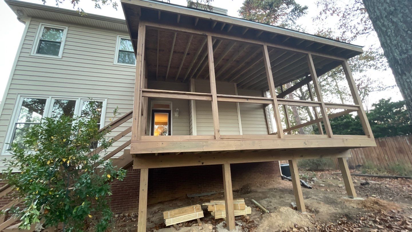 Sandy Cove - Screen Porch by Pillar and Pine