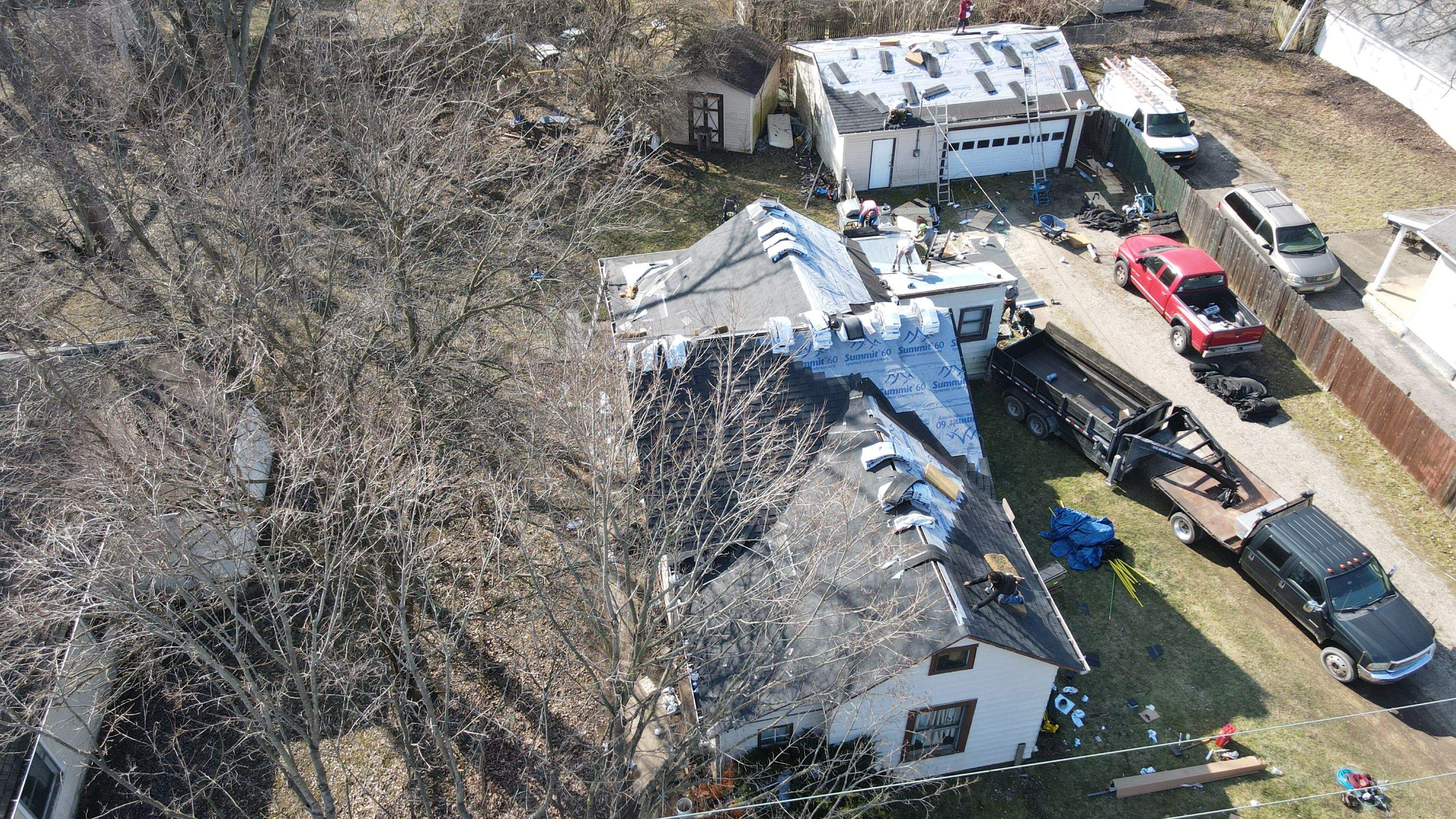 3 Layers and full Re-Deck!!!! by Tamlin Roofing