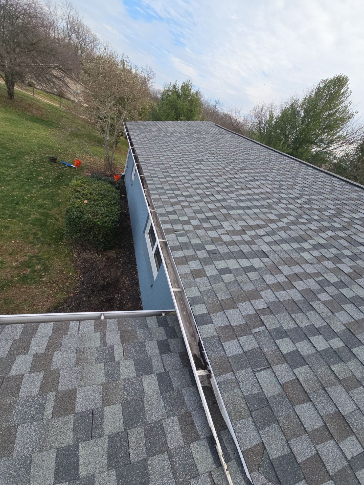 Roof Replacement with GAF Timberline HDZ Shingles in Morning View, KY by Empire Contractors