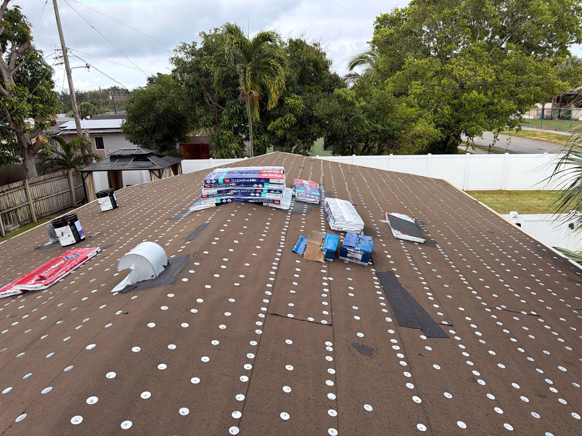 Residential Roofing Installation using GAF by BLUES BROTHERS ROOFING