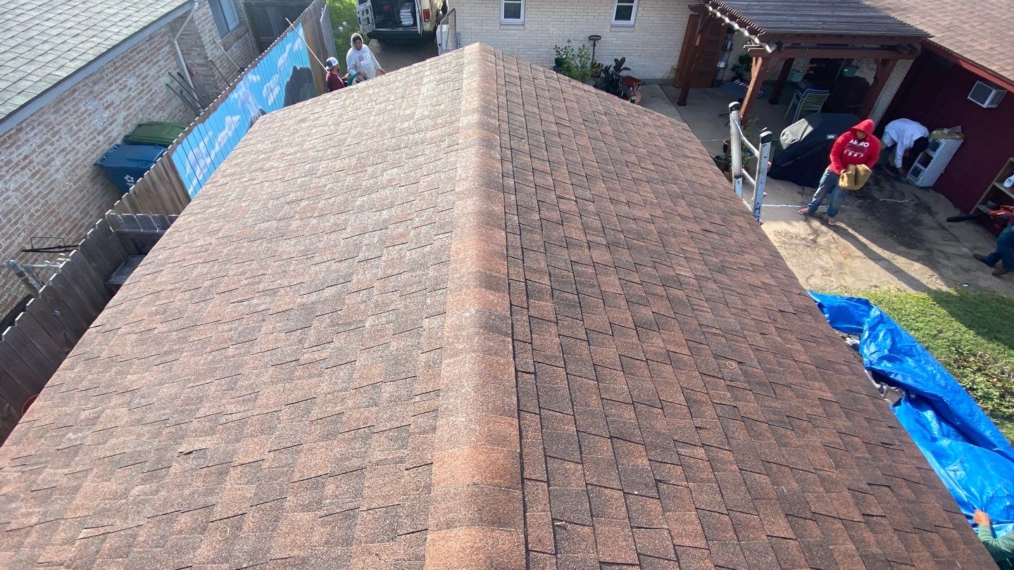 Residential Roofing Installation using GAF Natural Shadow by Lighthouse Roofing