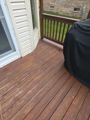 Custom Deck and Pergola Staining in New Baltimore