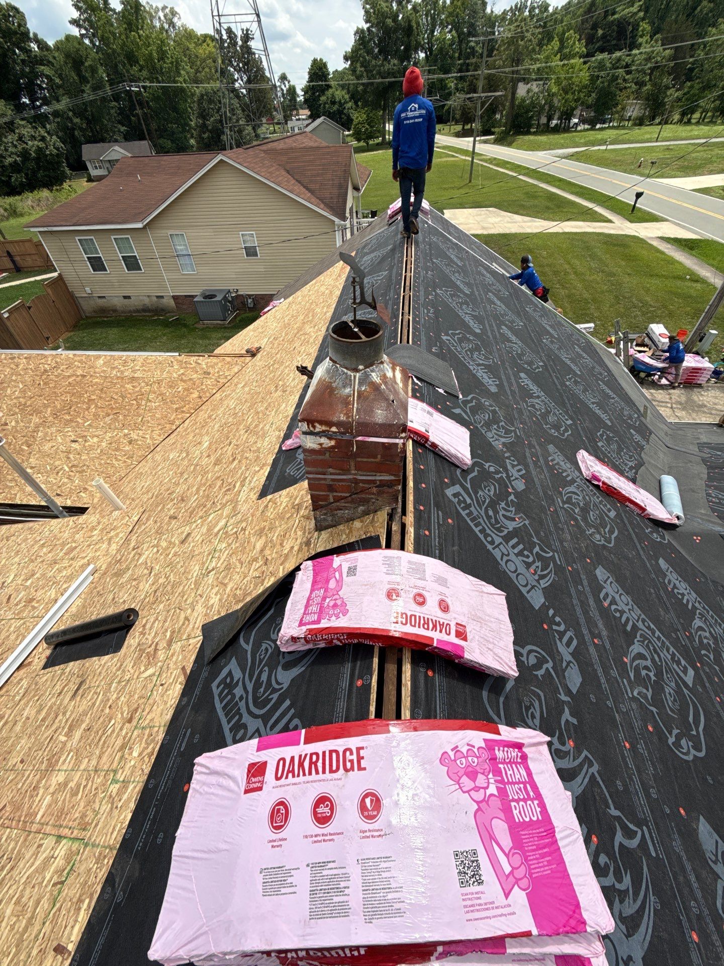Complete Roofing System Replacement & Structural Decking Repairs by Carolina Professional Roofing, Inc  