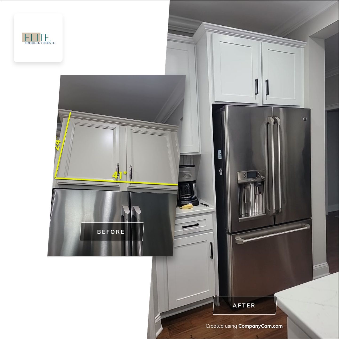 A Pathway to Elegance – A Classic Kitchen Refreshed with Modern Touches in Holly Springs by Elite Remodeling and Design LLC