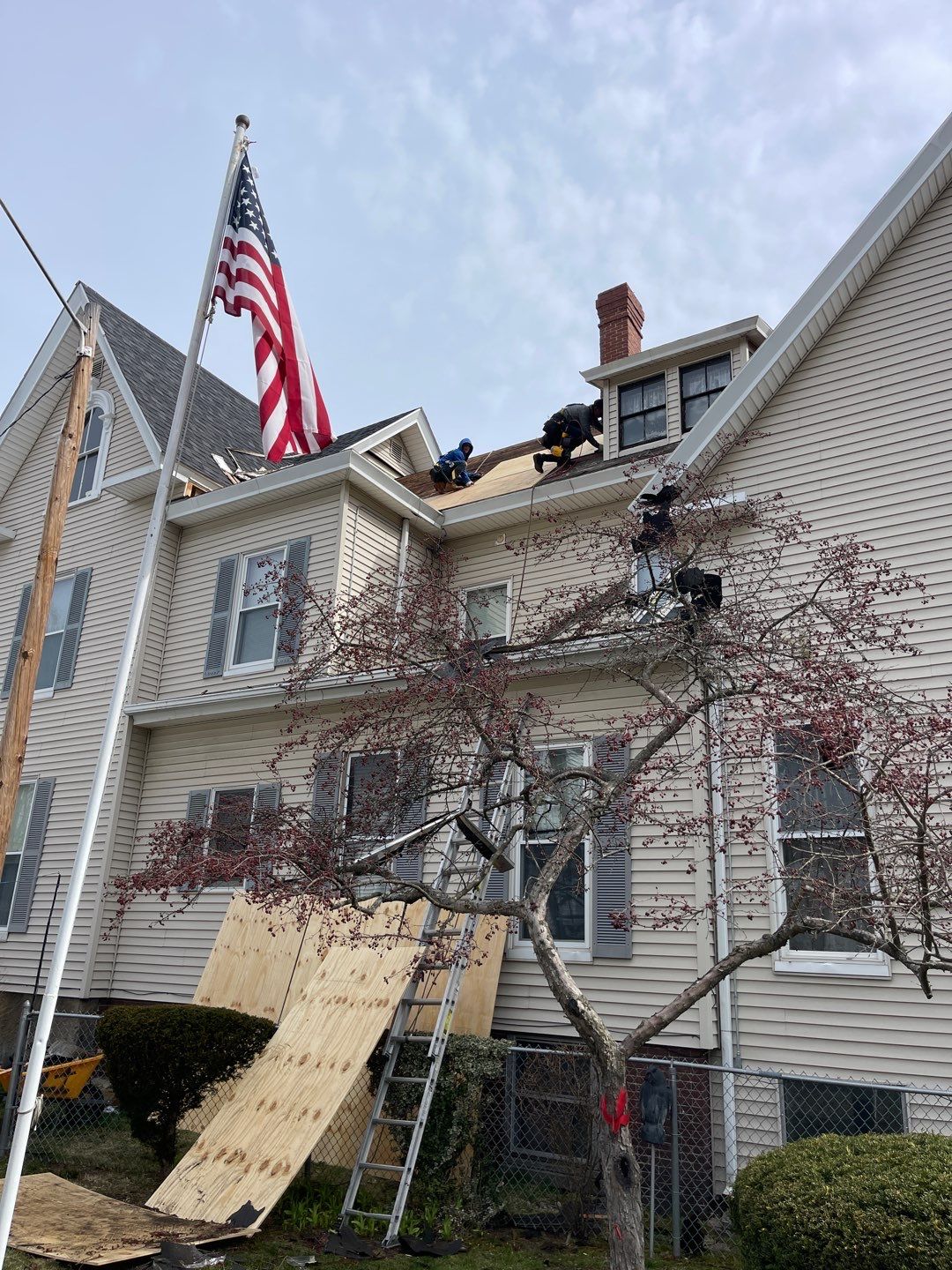 Residential Roofing Installation using GAF Timberline HDZ by Sensible Home Solutions