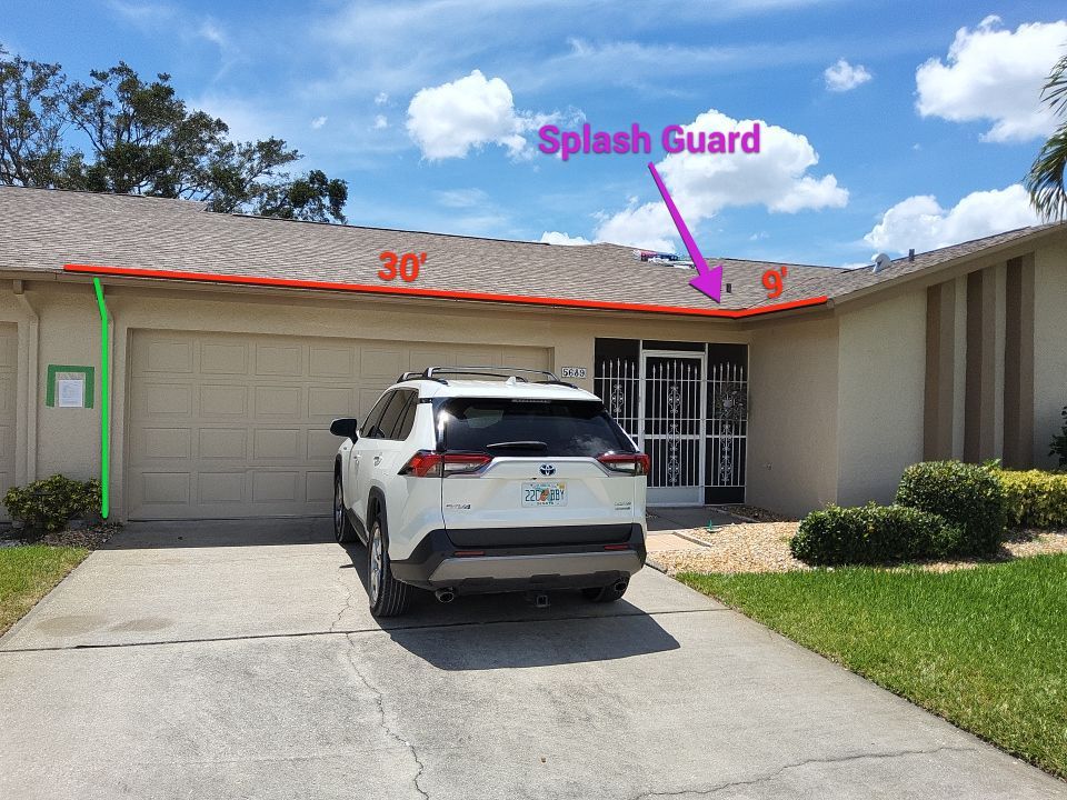 Gutter Guard System Installation in Fort Myers FL by Gutter Professor by Gutter Professors