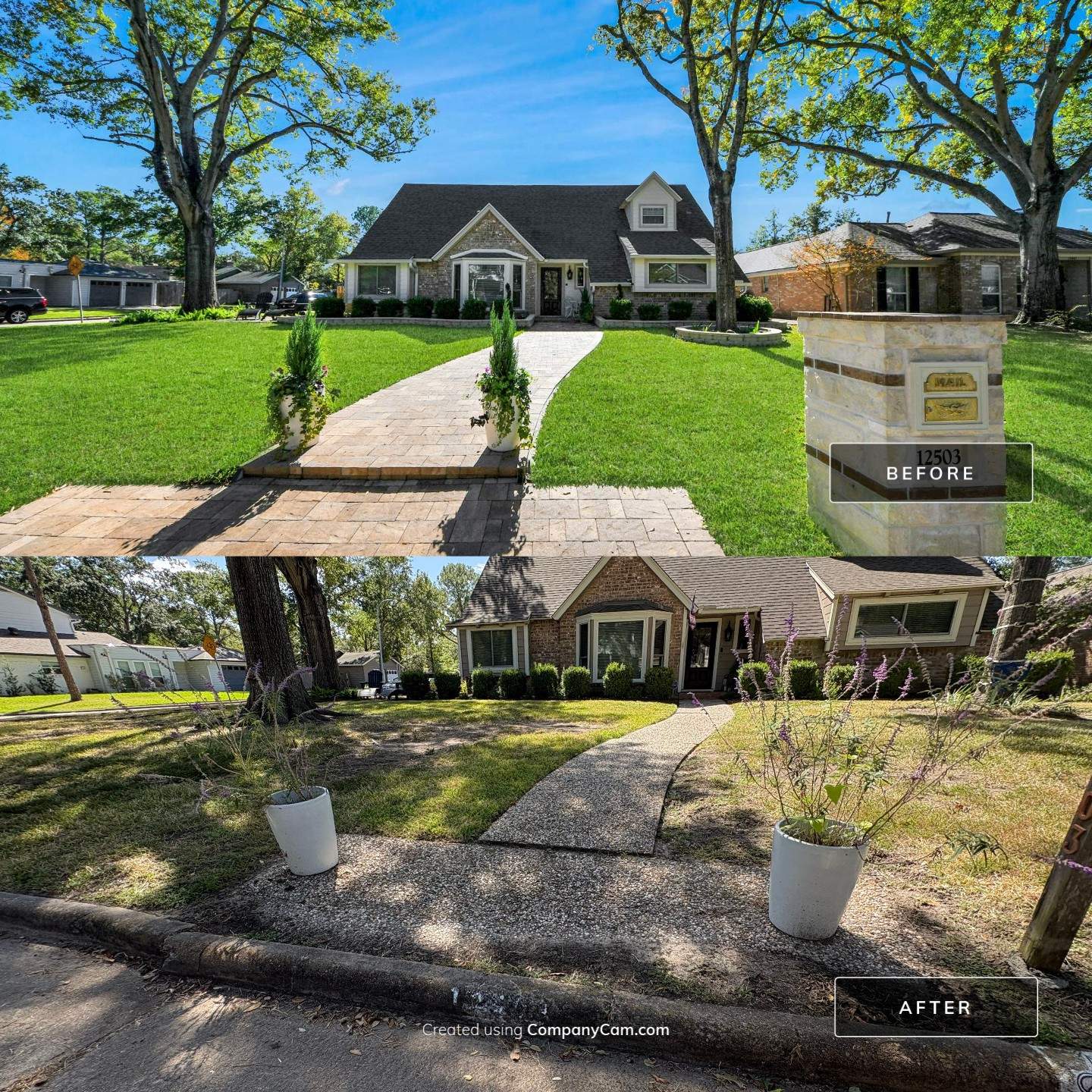 Exterior Home Makeover — Designed to Last by Texas Urban Elements