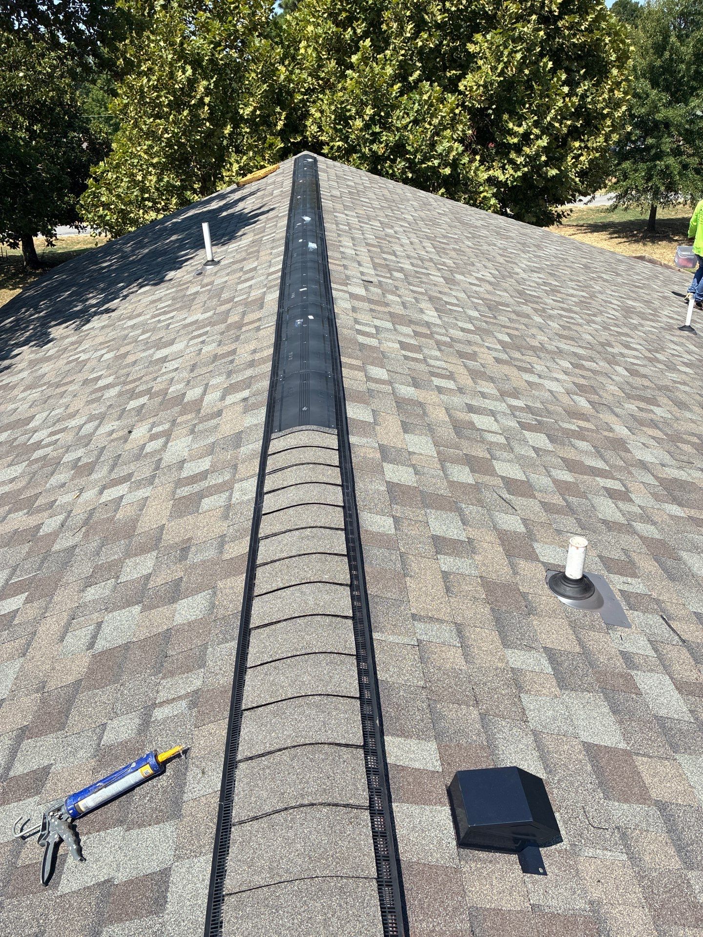 Hail damage restoration by In & Out Construction & Remodeling, LLC