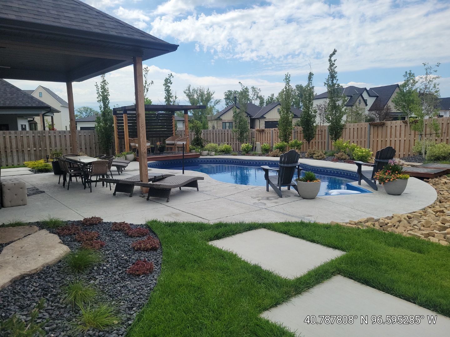 A Parade of Homes Landscape Masterpiece by New Horizon Landscapes