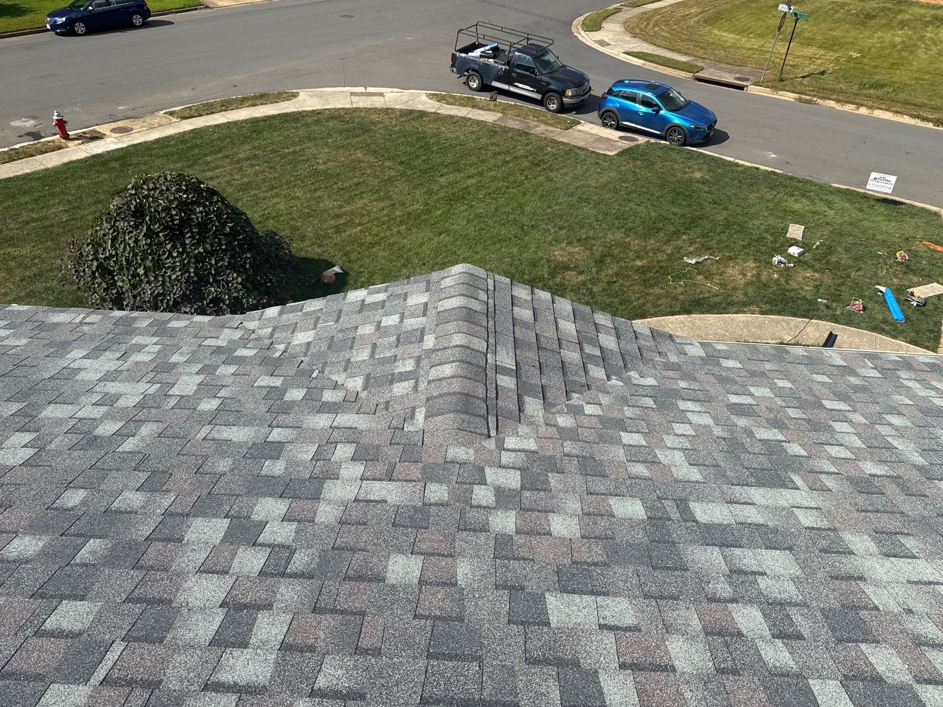 Falls Church : Residential Roof Replacement with CertainTeed Landmark Pro in Max Def Heather Blend by RM Banning, Inc.