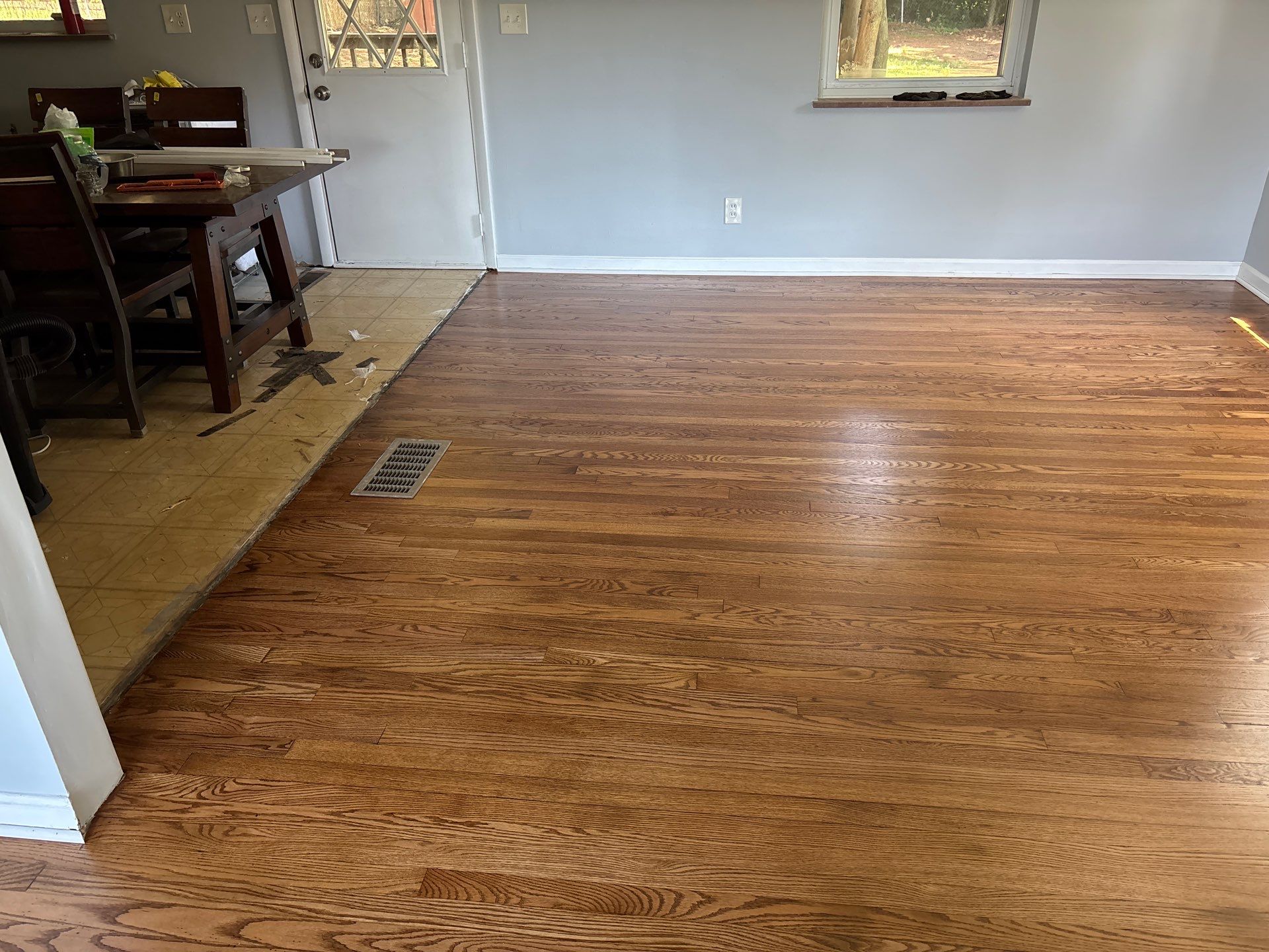 Hardwood Floor Refinish in Villa Hills by Footprints Floors Kentucky