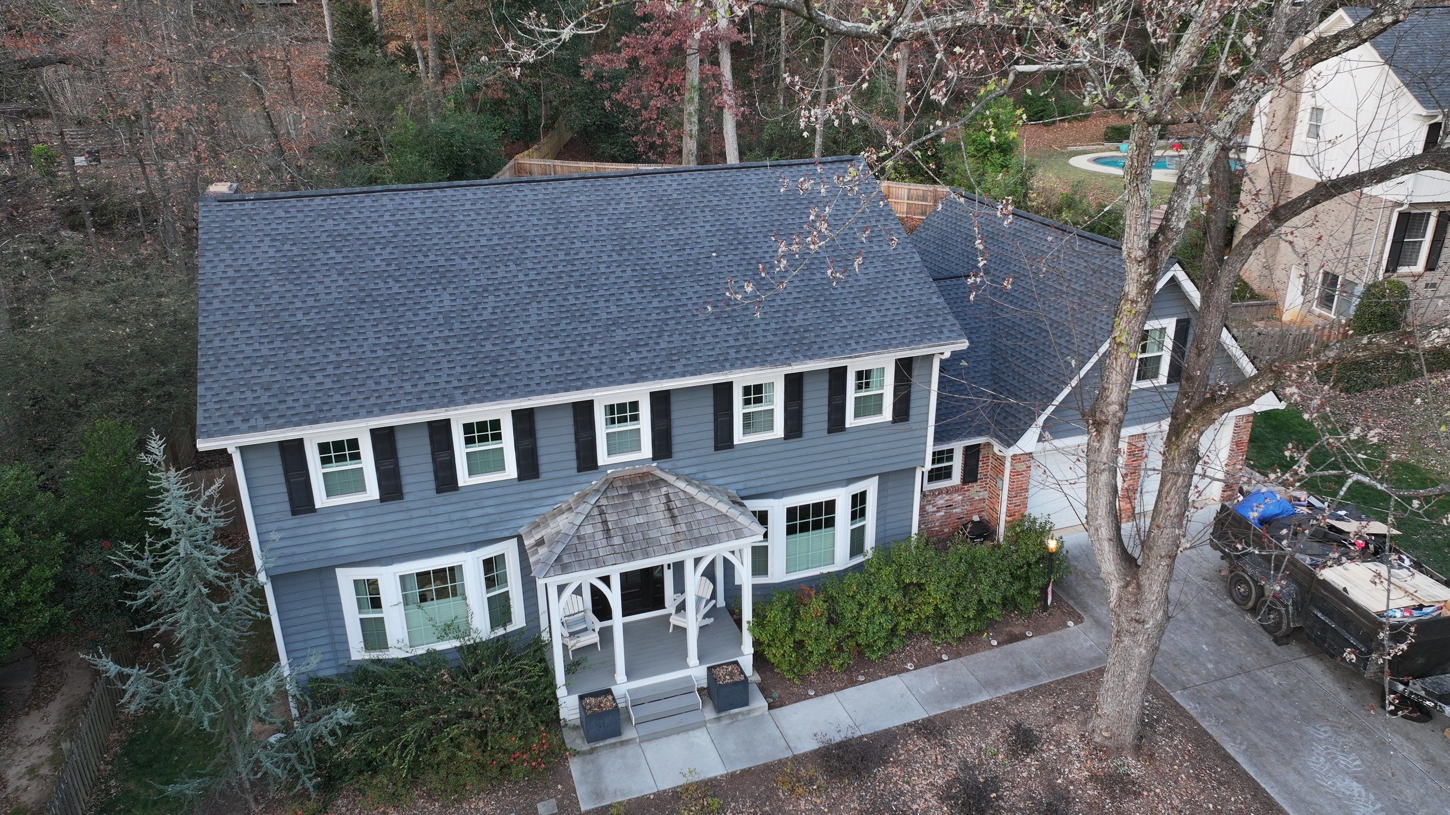 GAF Timberline HDZ in Charcoal by Element Pros Roofing, LLC