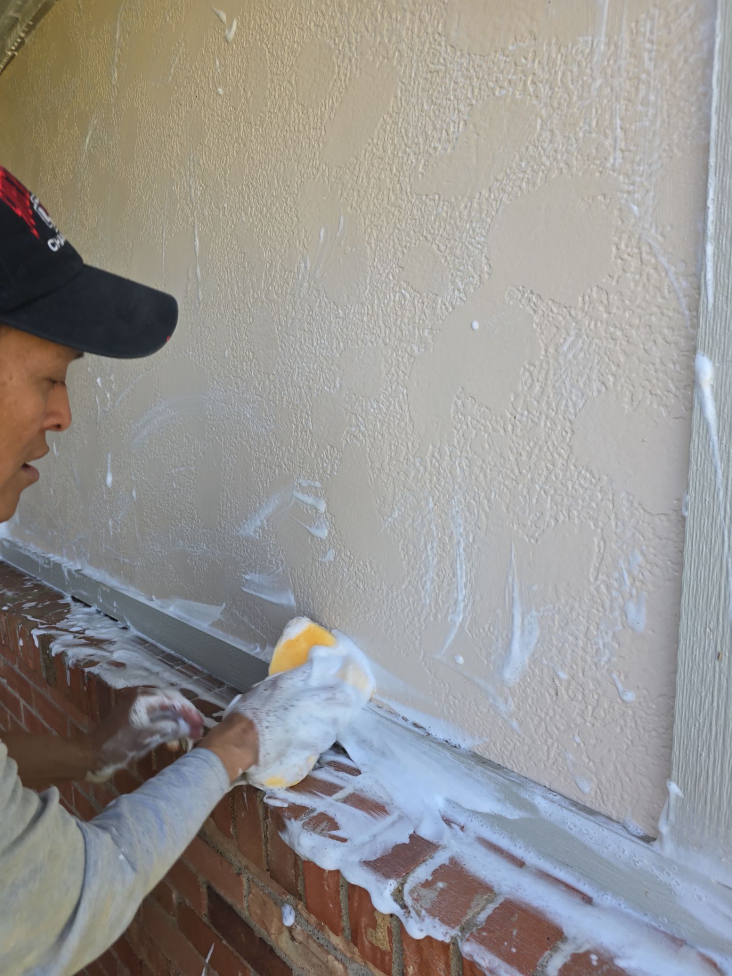 Exterior Home Paint Project with Different Surfaces by SLM General Contractors & Roofing
