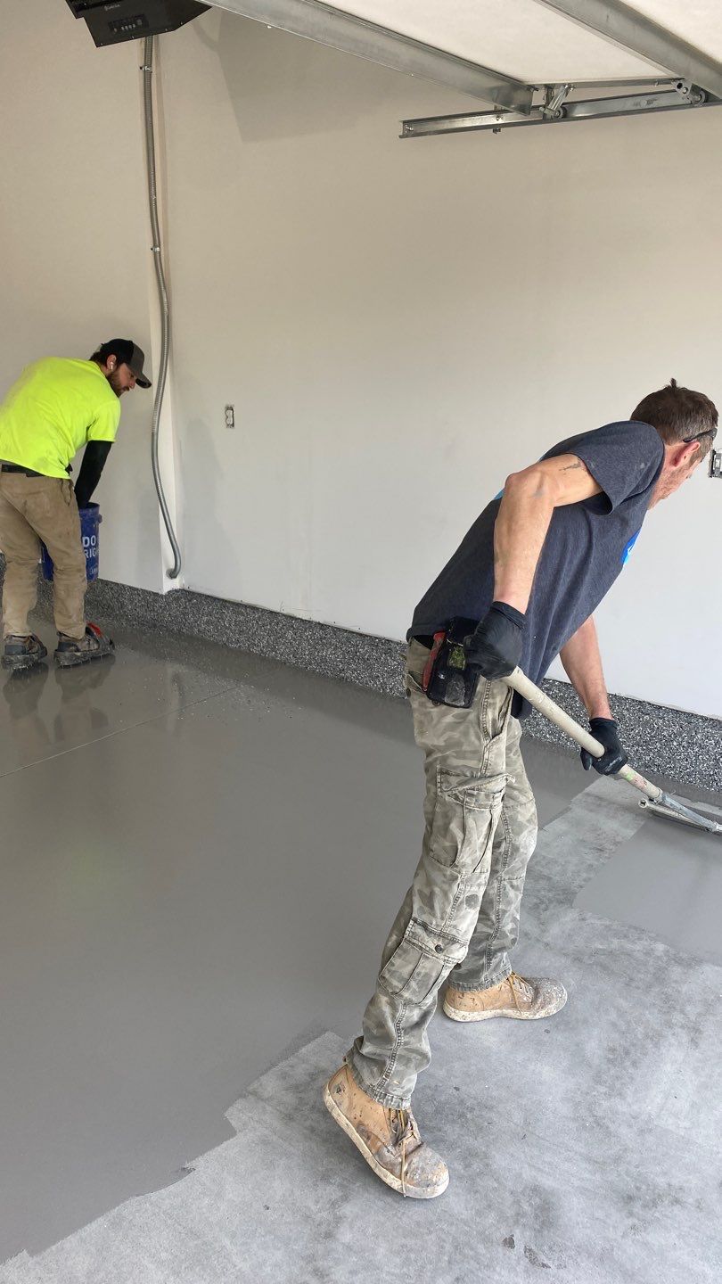 Garage using Smoke by Select Painting, Coatings & Garage Cabinets