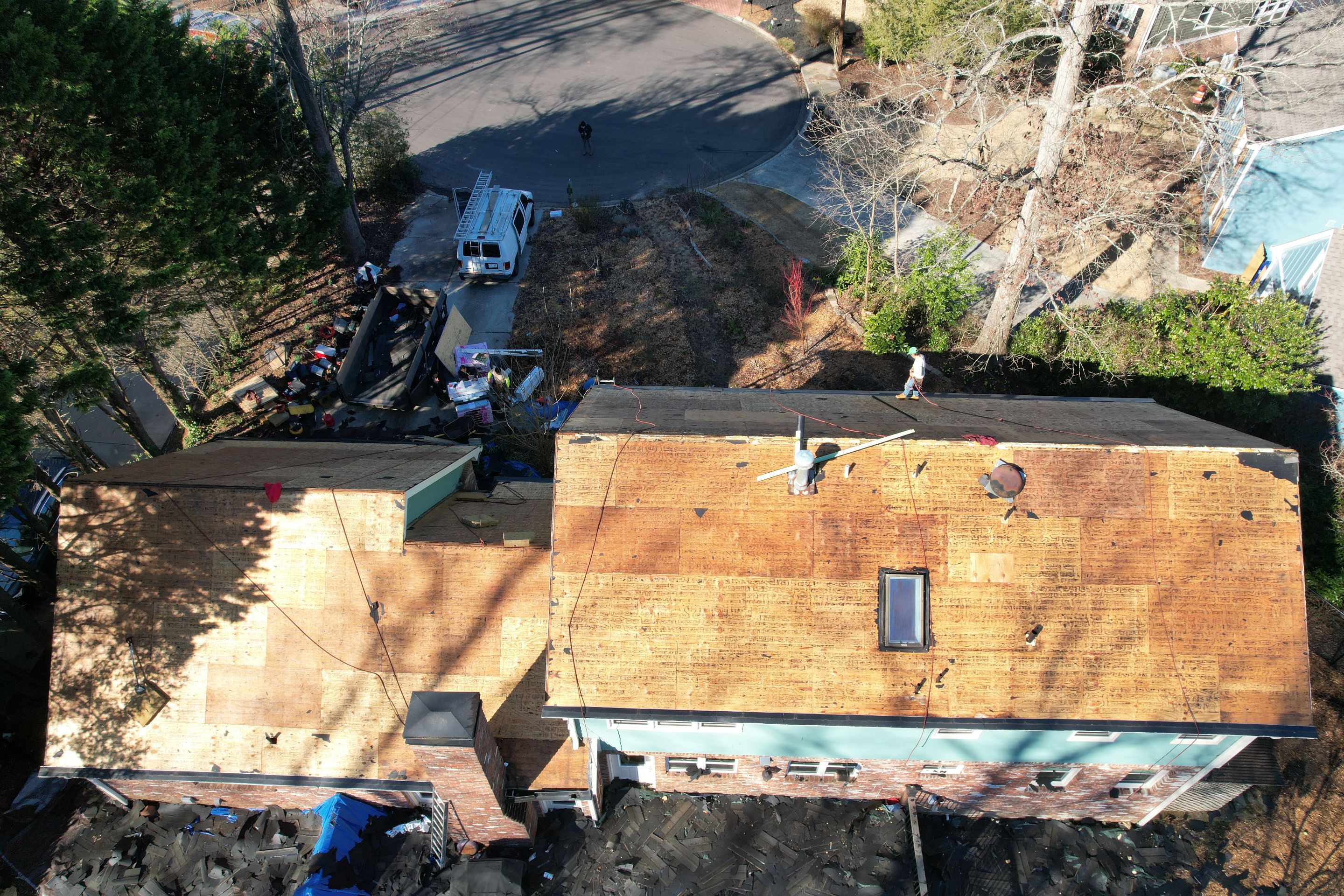 Residential Roofing Installation using Owens Corning by Inspector Roofing and Restoration