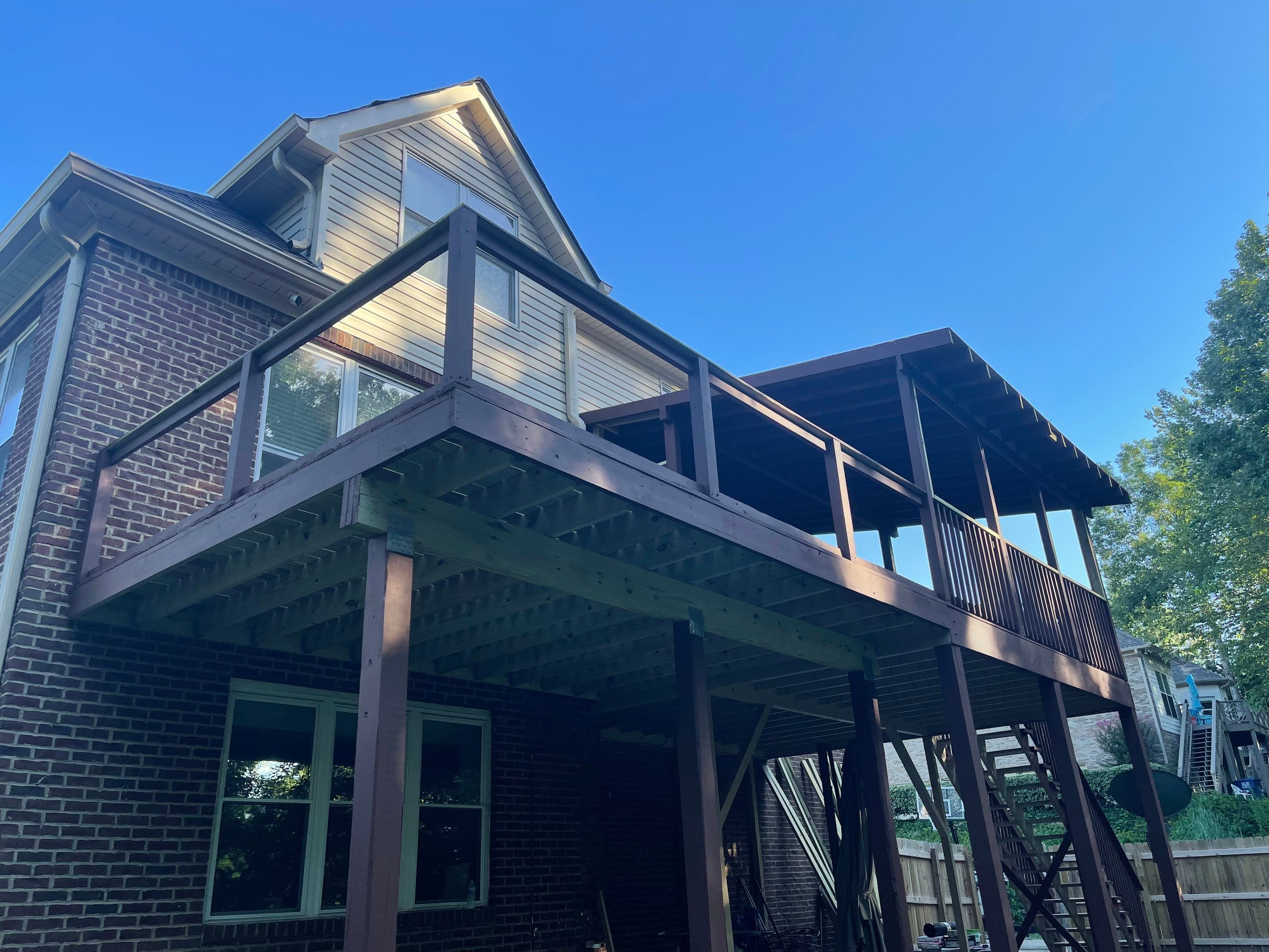 Aspen Lake - Covered Porch by Pillar and Pine