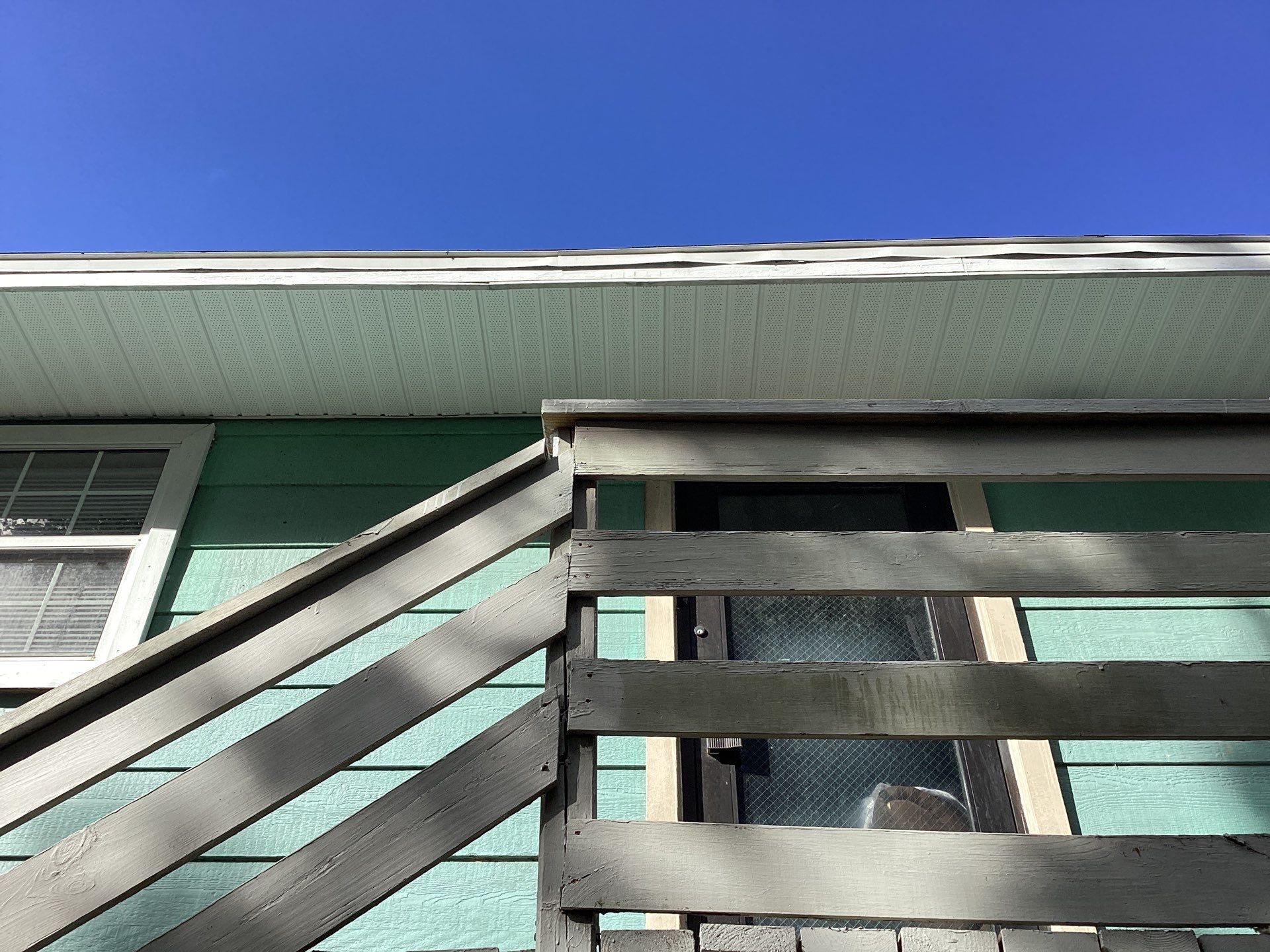 Soffit and Fascia Installation using White Soffit in Lehigh Acres, FL by Gutter Professors