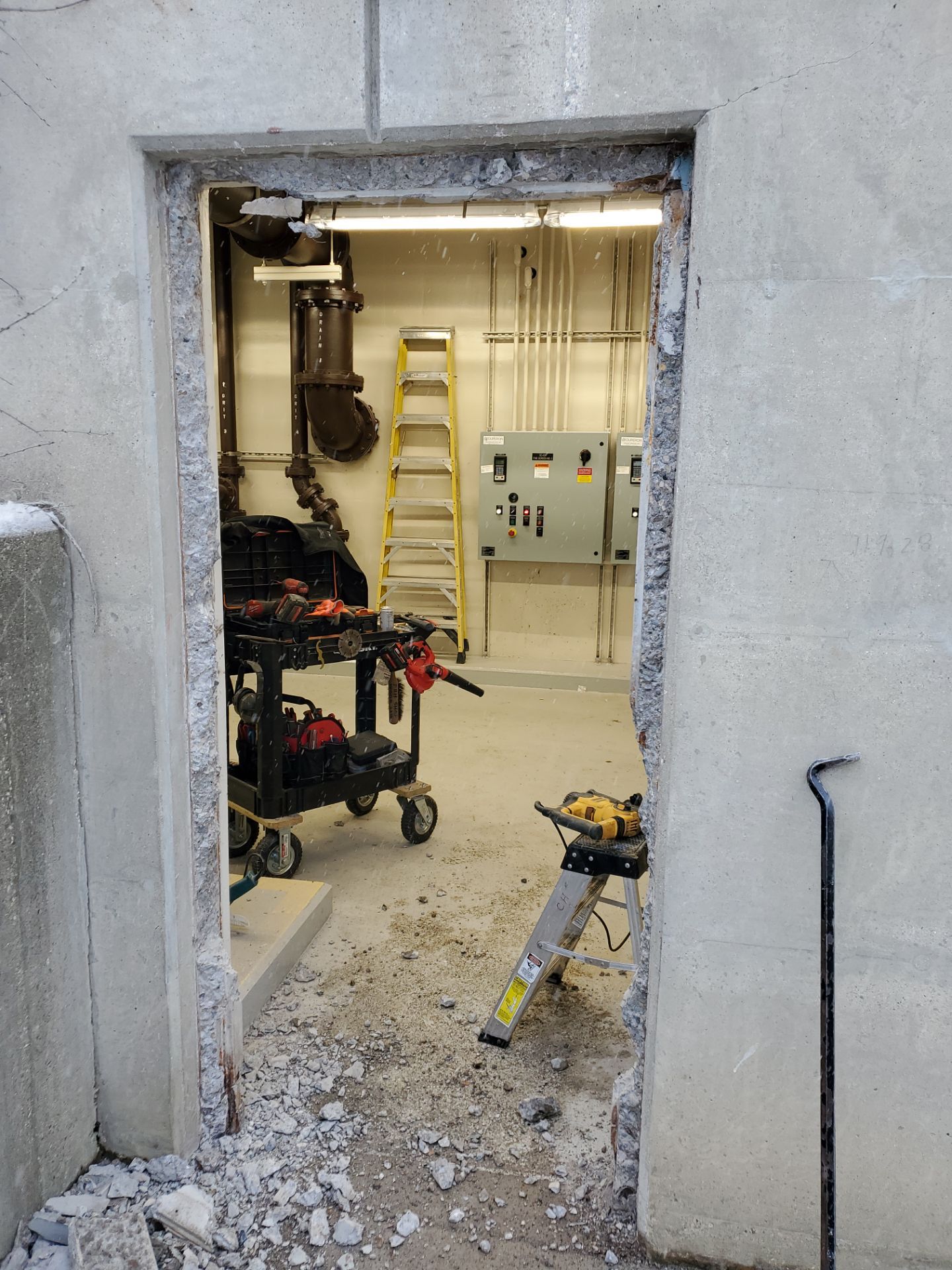 Door Installation using Complete Opening by FBH Architectural Security