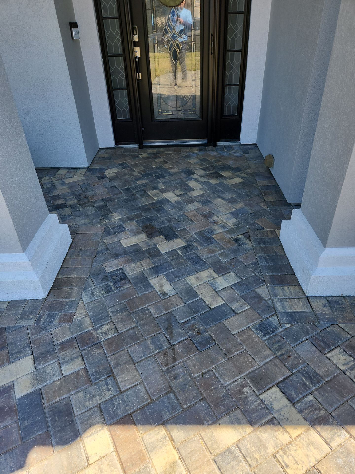 Pavers using Concrete Sealant by DuraSeal