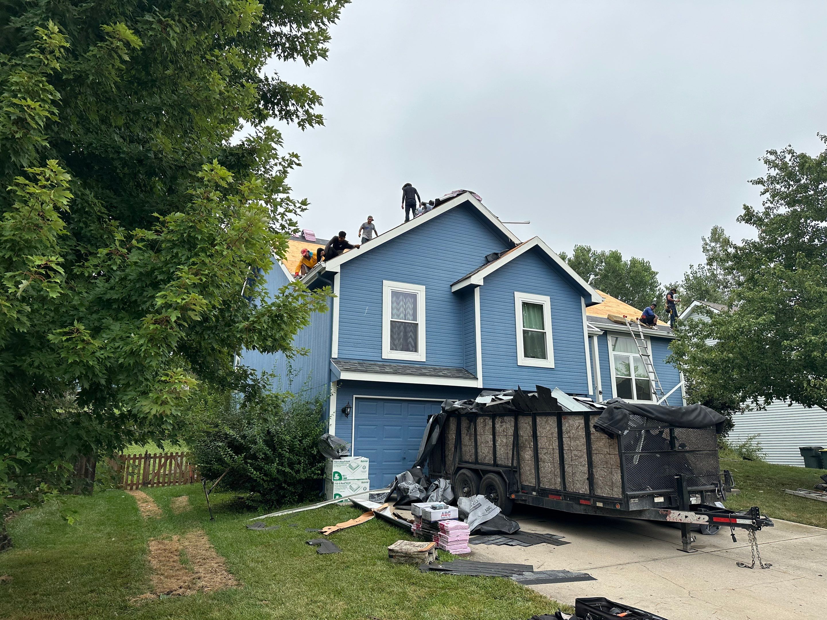 Residential Roofing Installation using OC Duration  by EEC  Windows, Siding & Roofing 