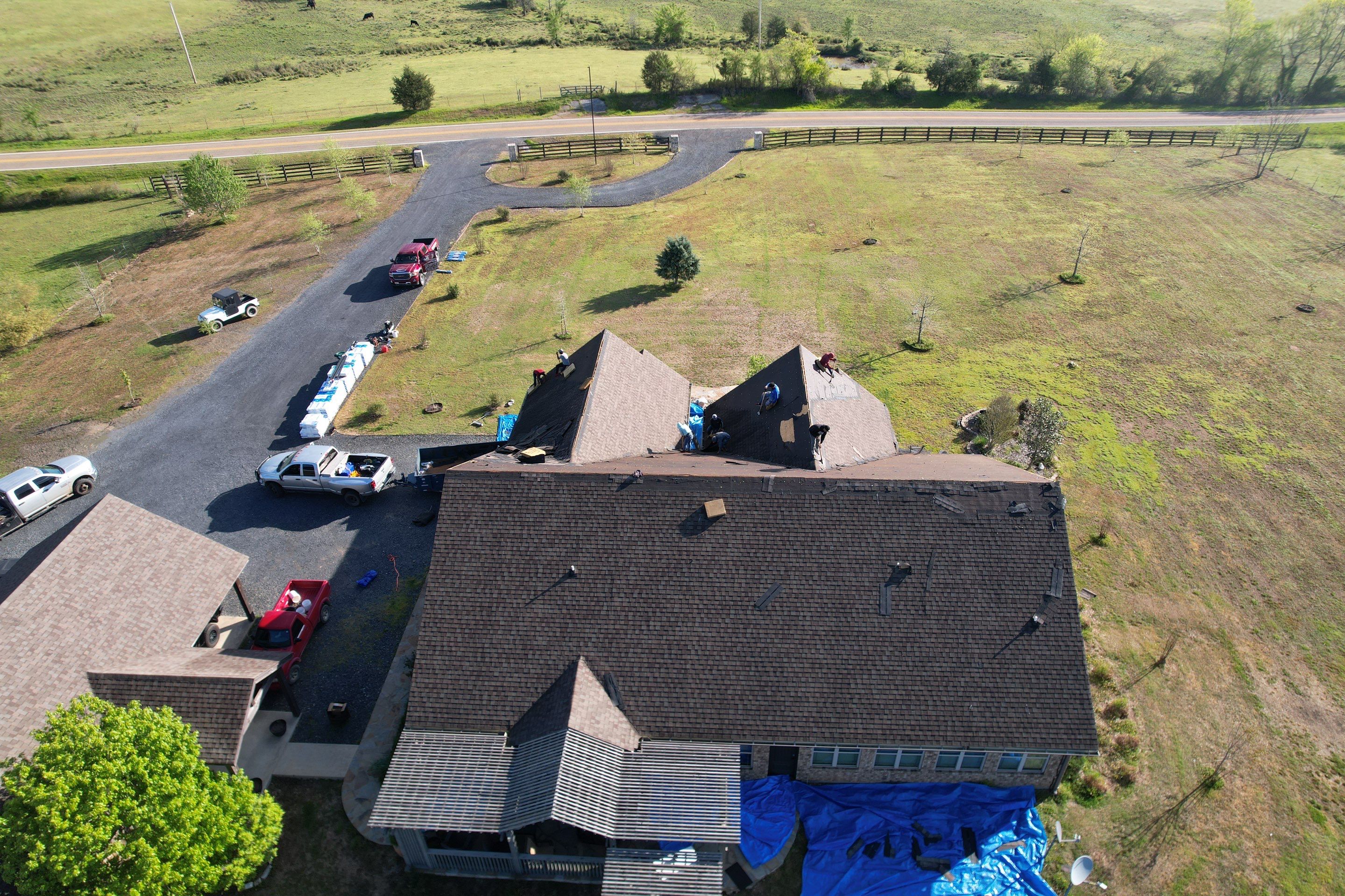 Residential Shingle Reroof using Malarkey Vista by Hostetler Roofing