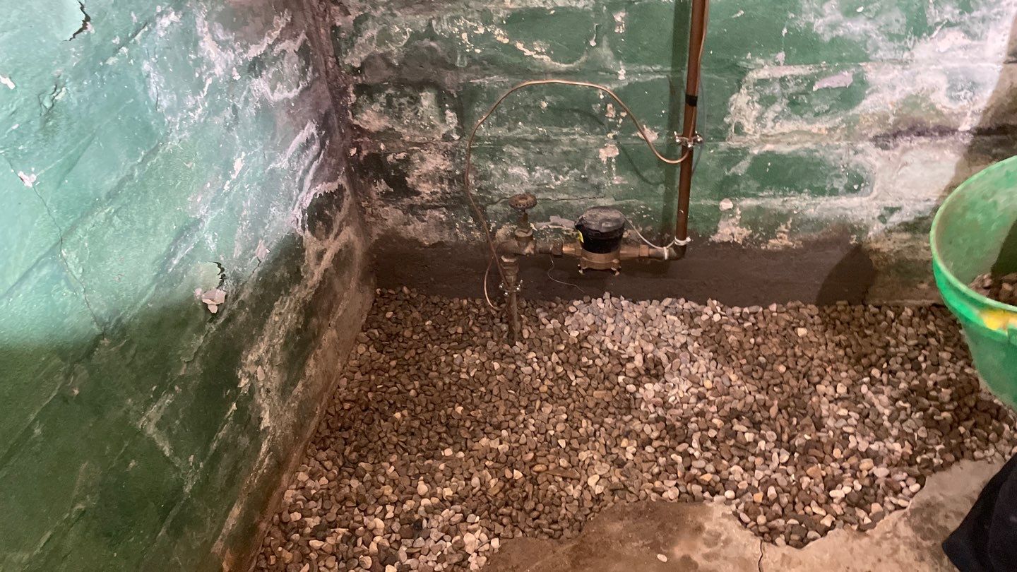 Interior Drain Tile for a South Minneapolis Basement by Waterproofing Northeast