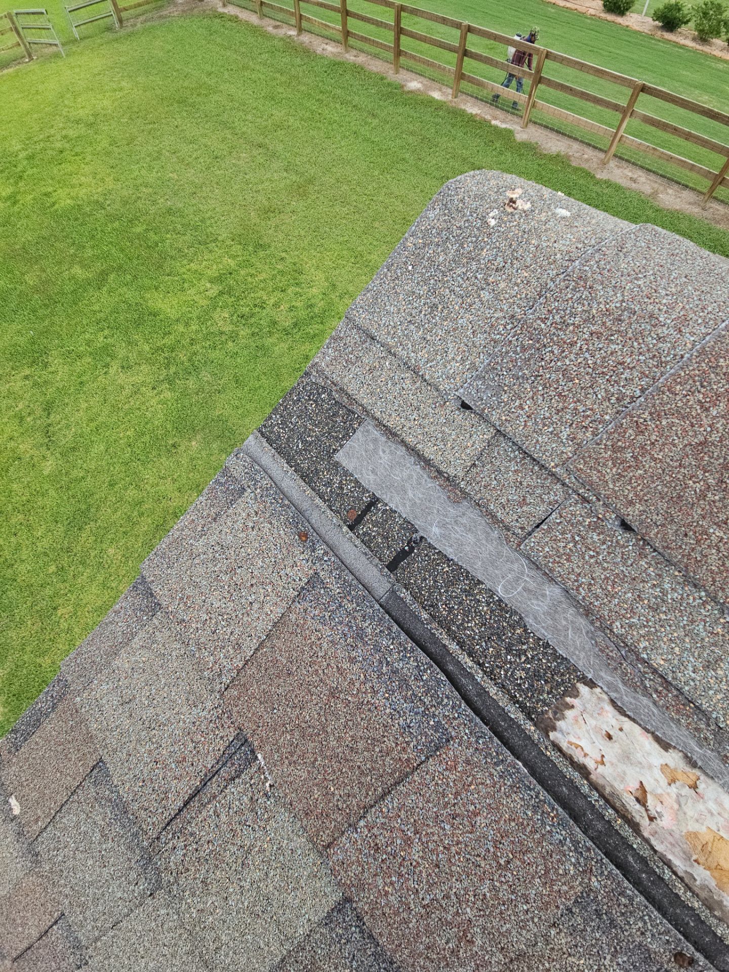 Hail Damage using Owen's Corning Duration (Lifetime) Shingles by Roof Repair Company