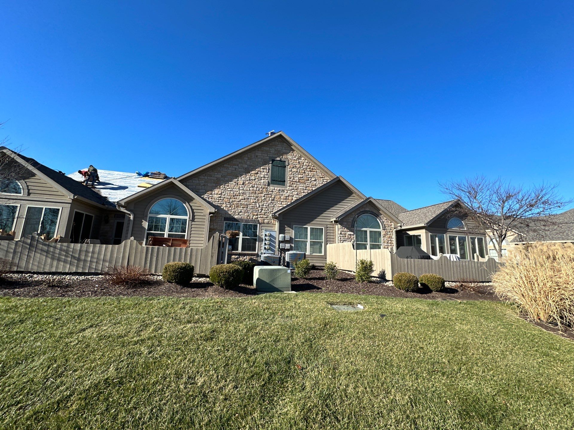 Installation of New Roof by H&F Exteriors