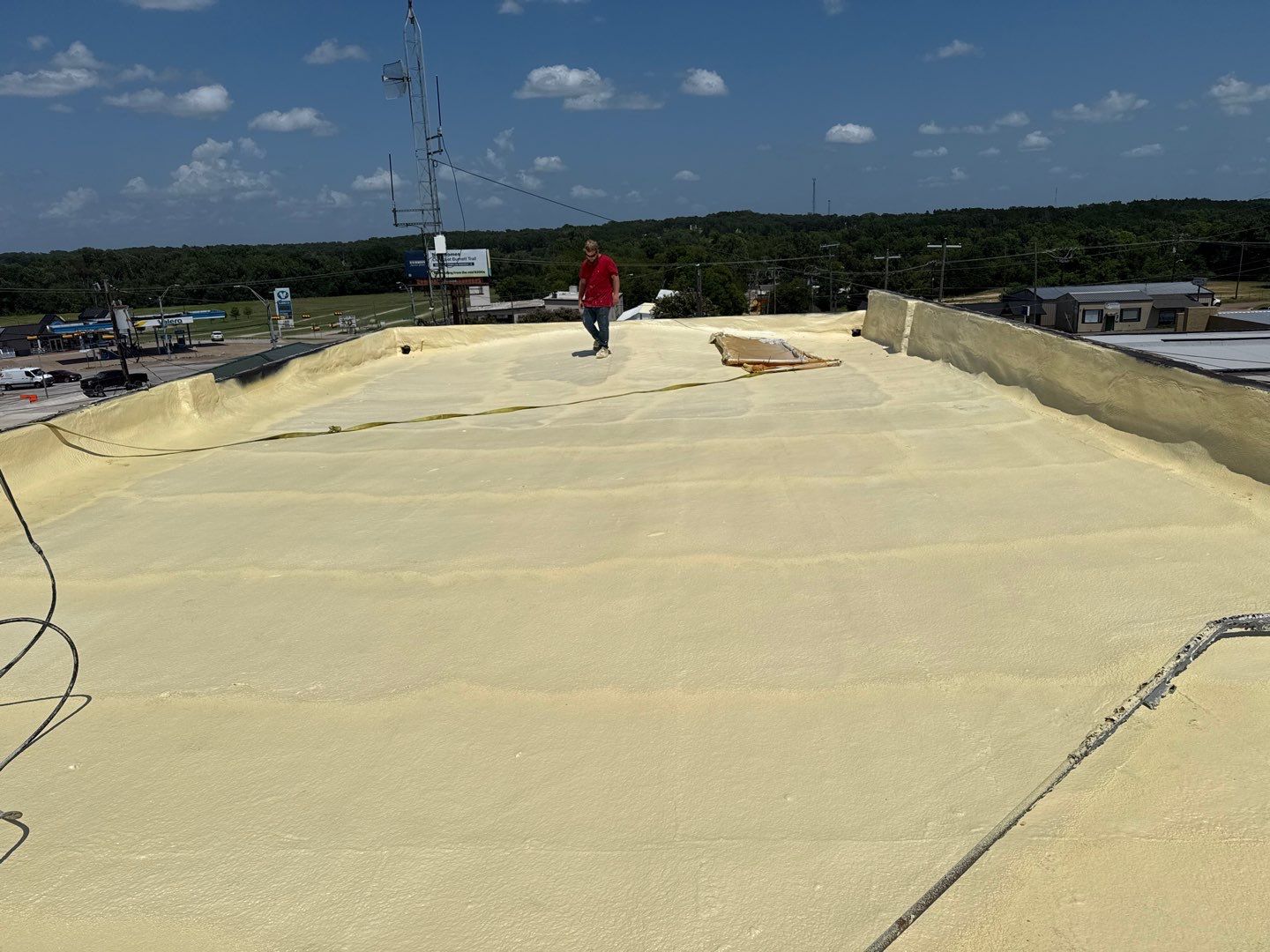 Spray Foam & Mod-Bit Roof Restoration - Canton TX by All Star Roofing LLC