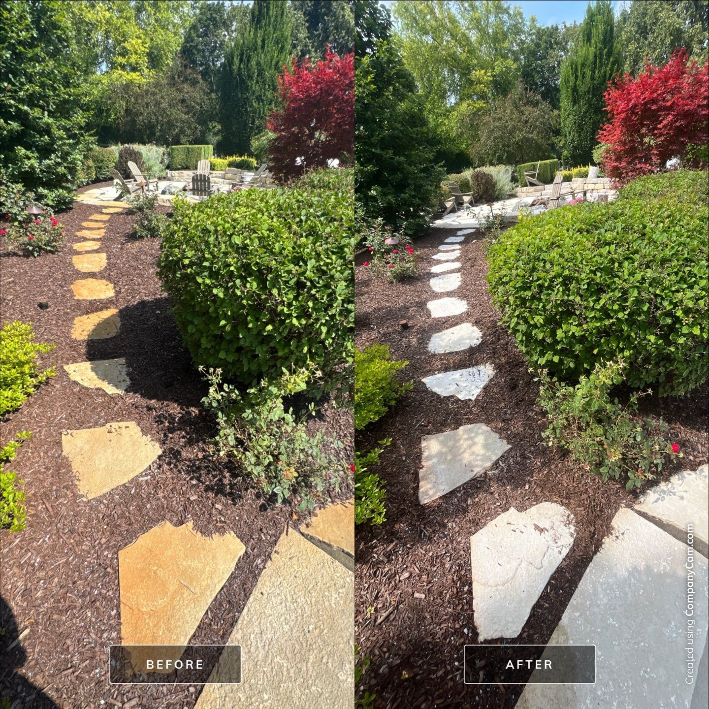 Project in Barrington by Simmons Power & Soft Washing