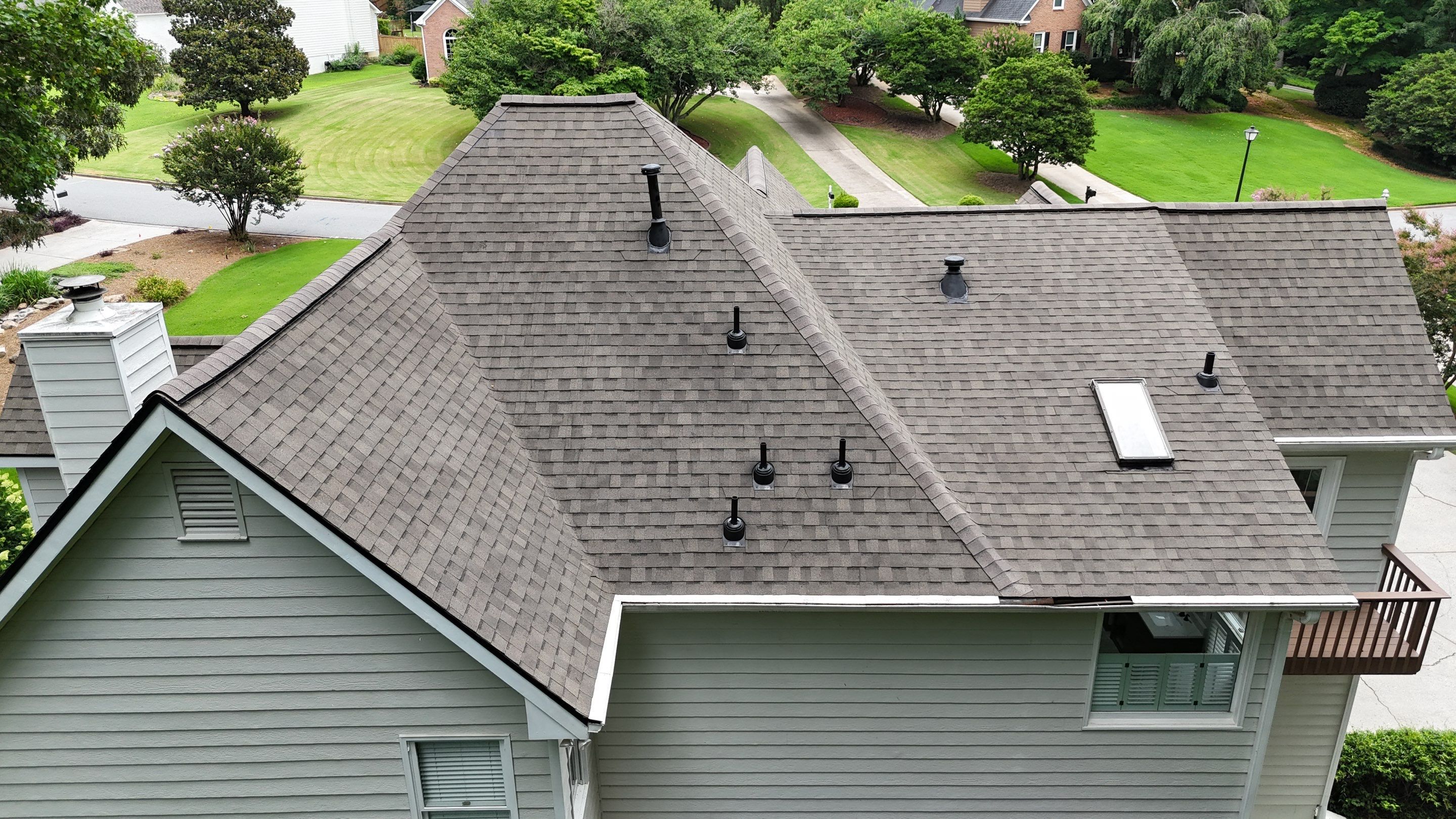 Suwanee, GA Roof Replacement Tamko Titan Weathered Wood by Reset Roofing