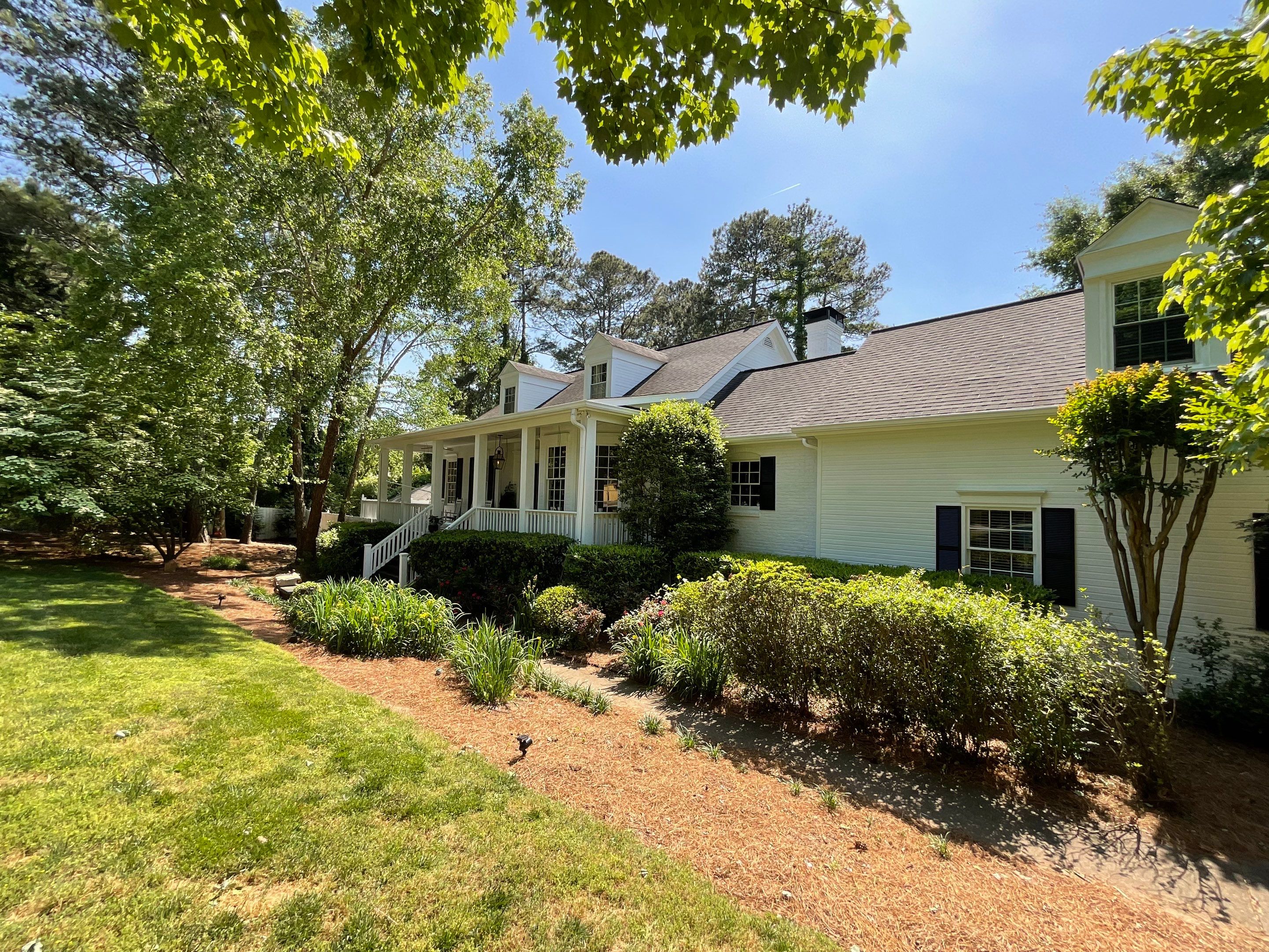 Full Exterior Painting and Brick Refinishing in Dunwoody, Georgia by Swift Home Renovations
