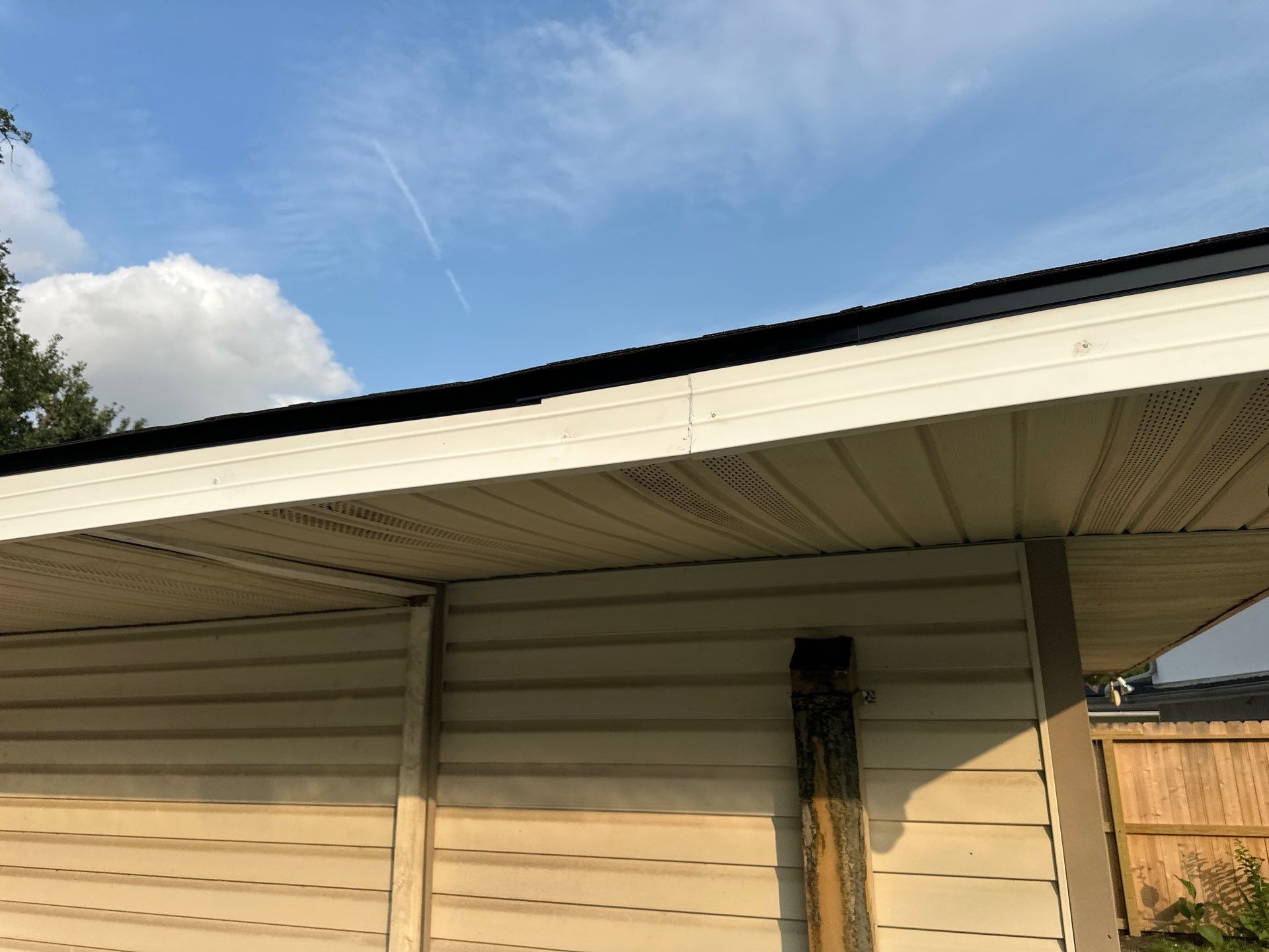 Project in Houston by Motion Roofing