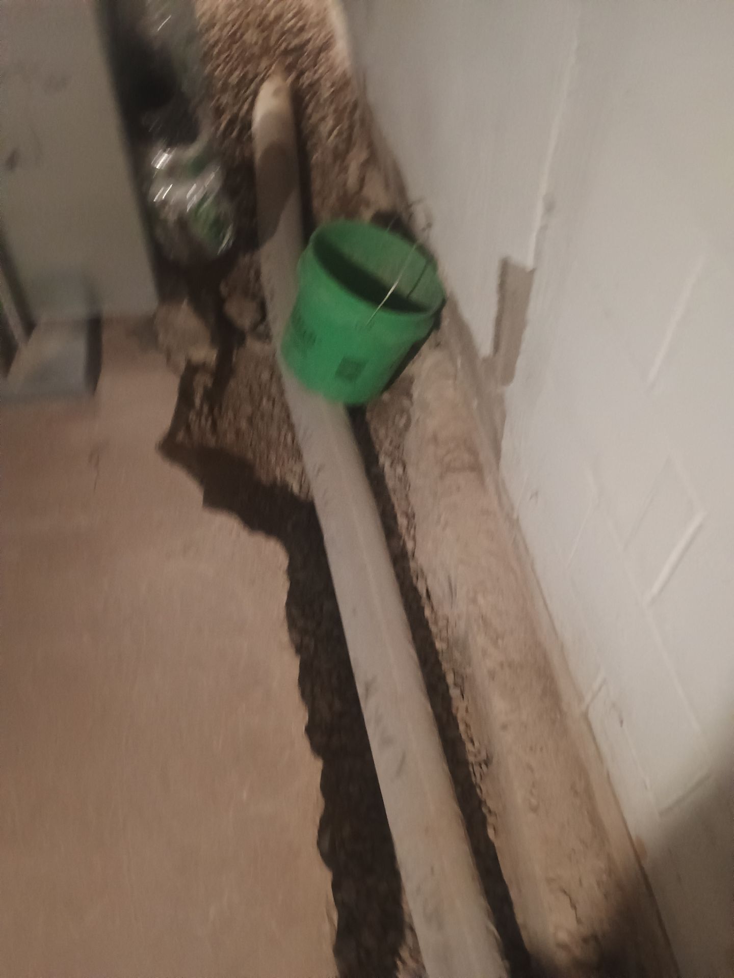 Interior Drain Tile Installation in South Minneapolis by Waterproofing Northeast
