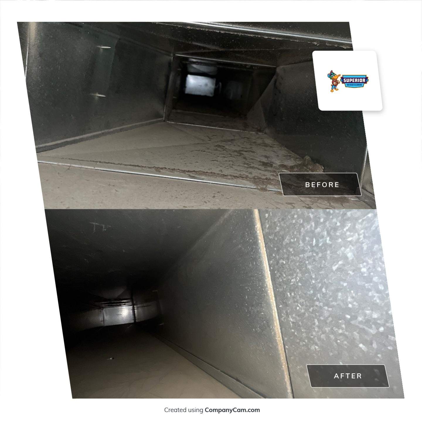 Air Duct Cleaning With a Vacuum Truck in Midland, PA by Superior Air Duct Cleaning