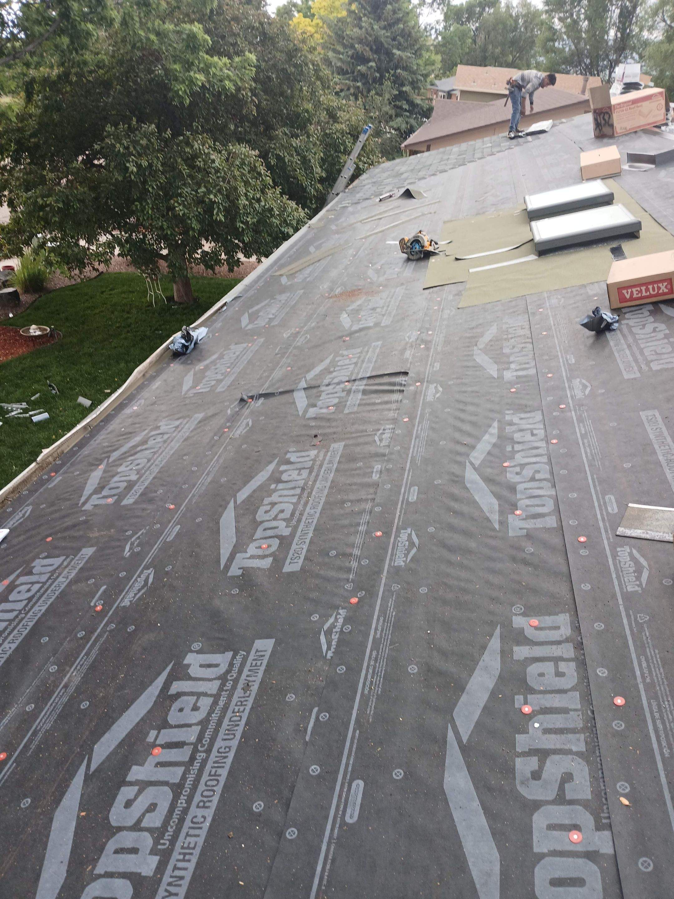 Project in Colorado Springs by Raptor Roofing 