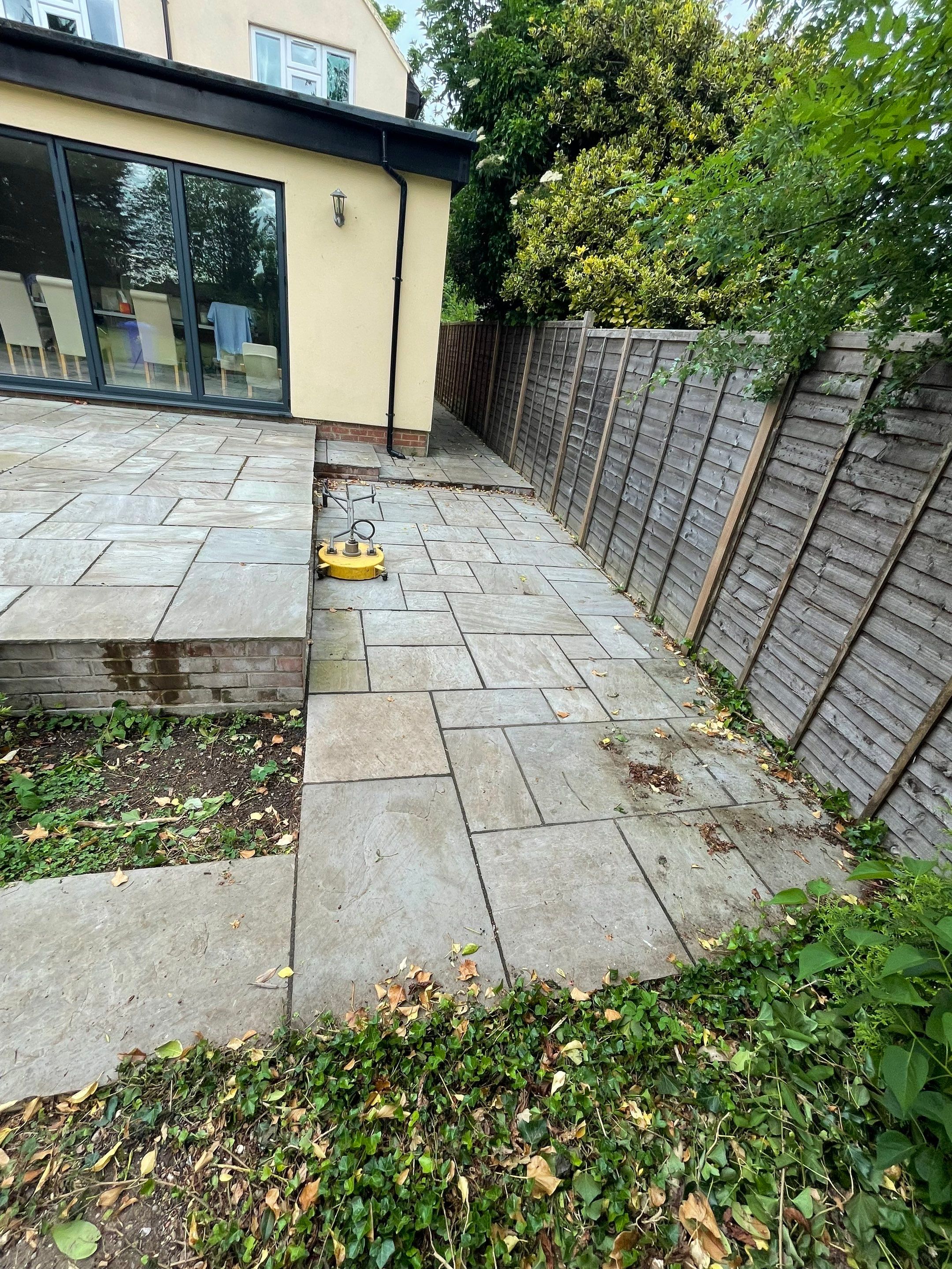 Patio Clean using honda 21 ltr/min by Ges Exterior Cleaning ltd