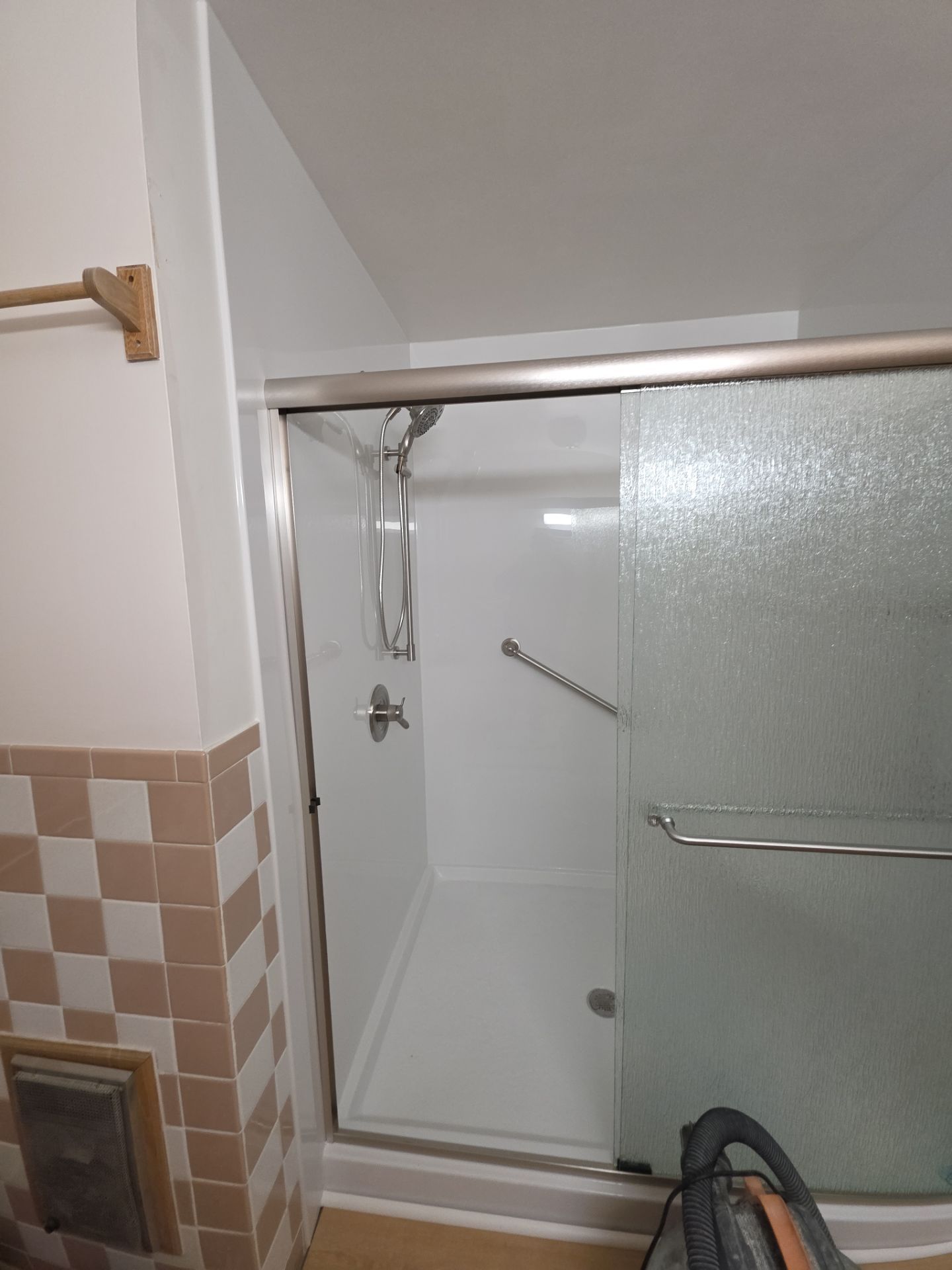 Tub to Shower Remodel by BathPlanet SW Virginia