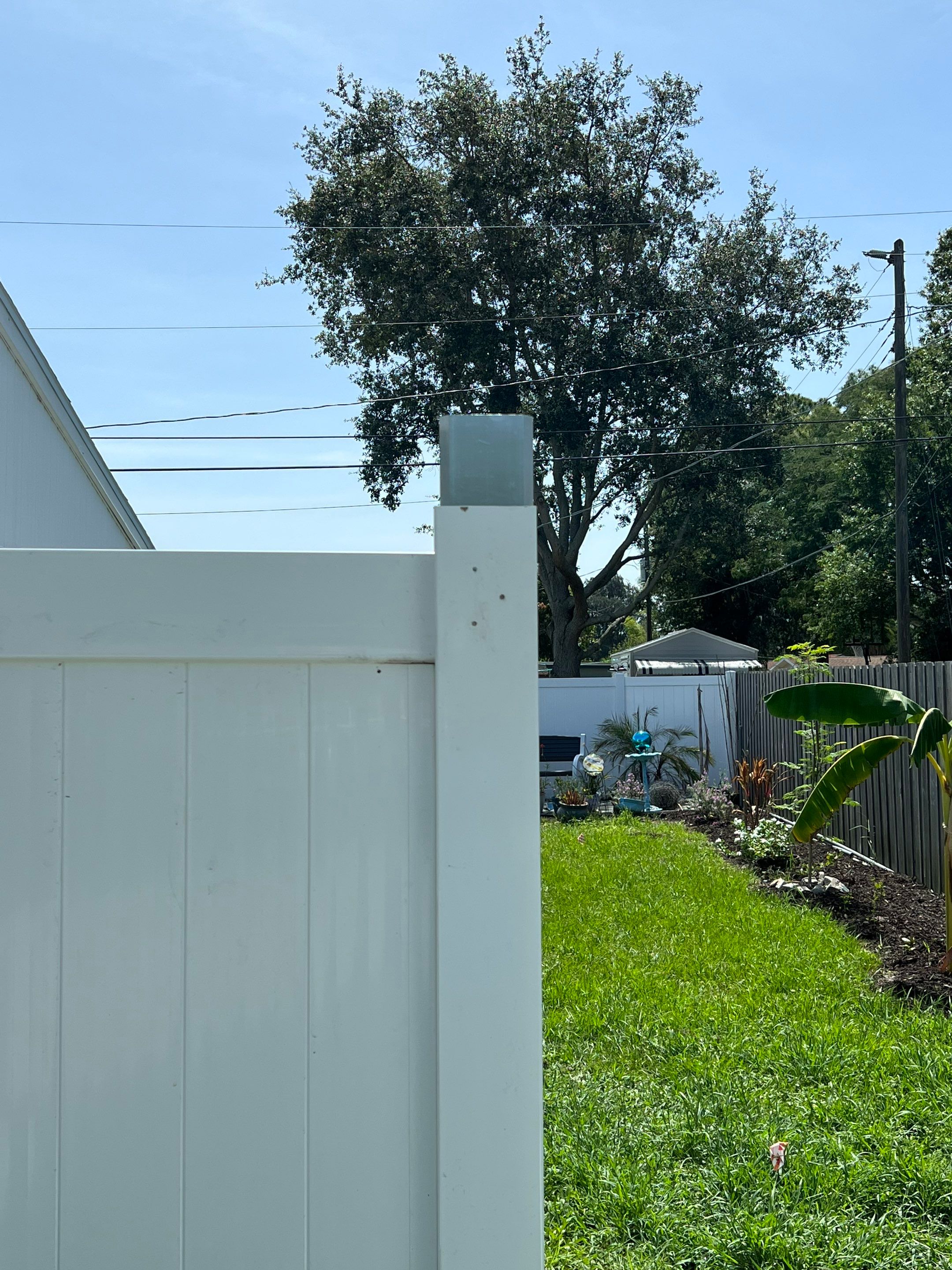 Sarasota, FL 6 ft. Tall White Vinyl Privacy Fence by Asap fence and gates, LLC