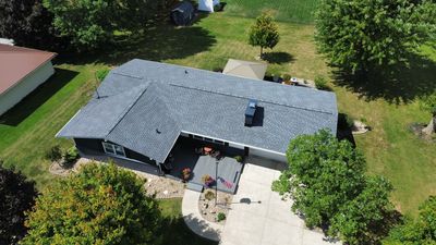 Roof Replacment, Chimney crown