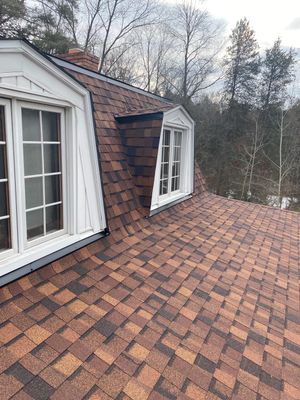 Roof Replacement using CertainTeed Landmark