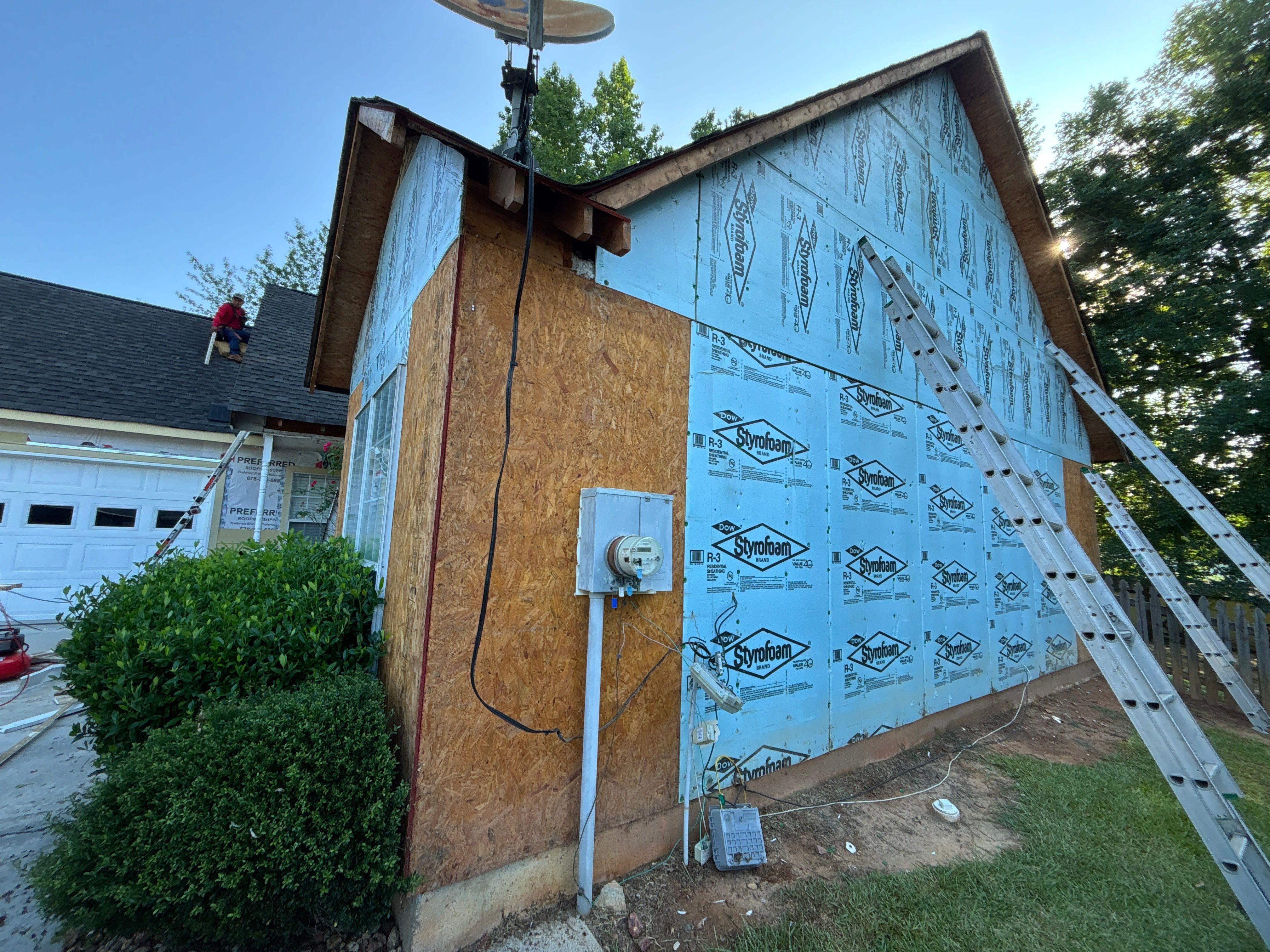Siding replacement  by Deerfield Roofing LLC