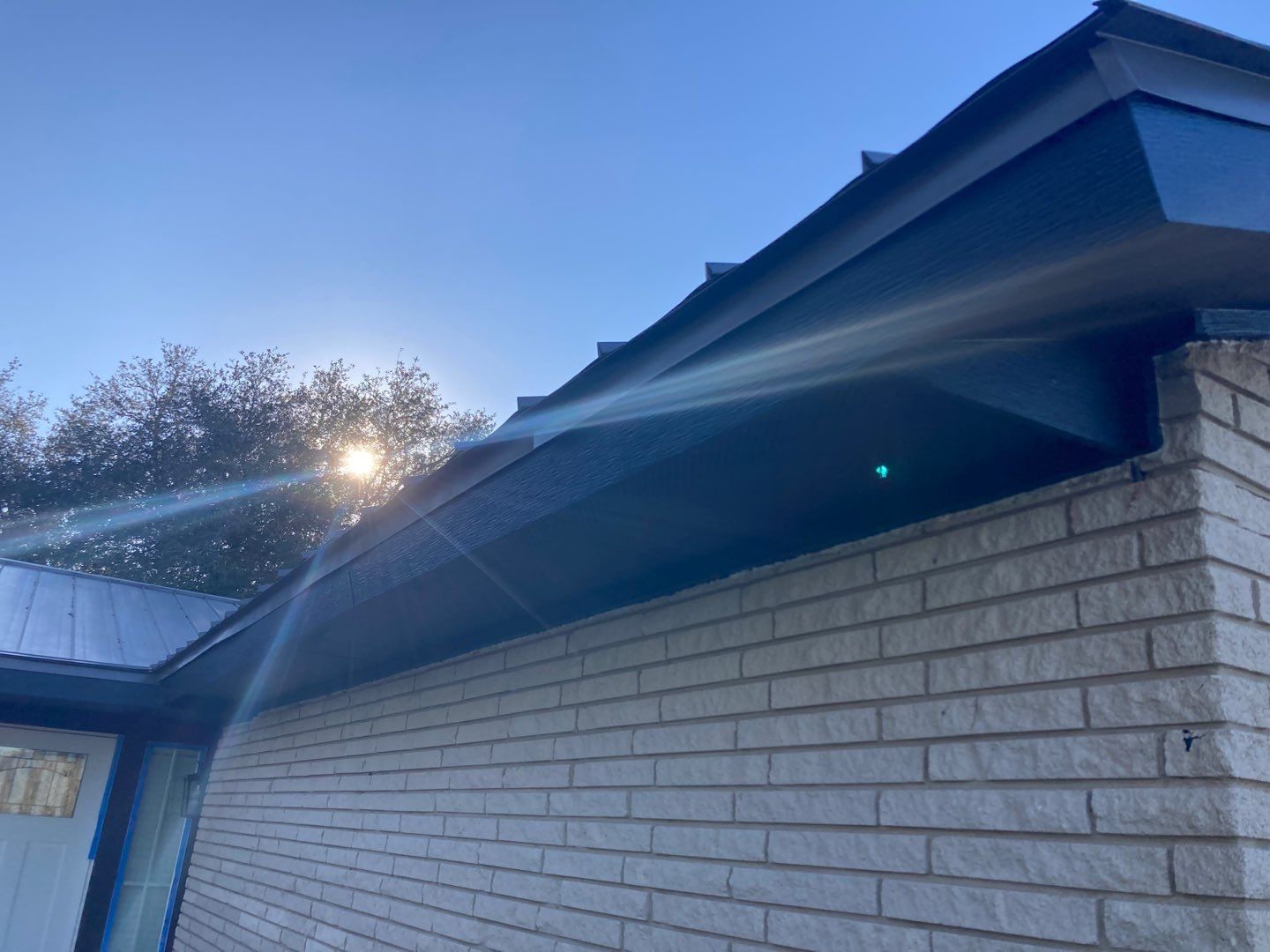 Beeville Backporch sittin' by Bayfront Roofing and Construction