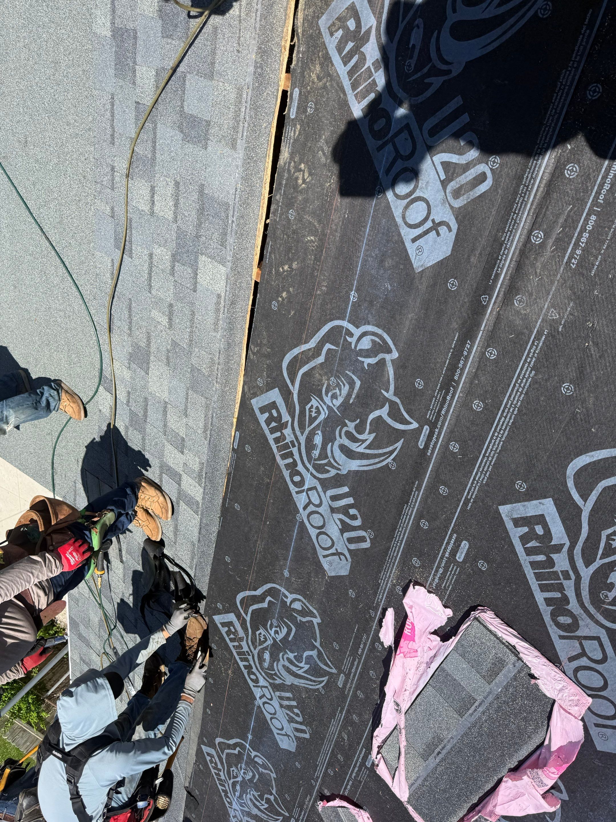 Roof Replacement using Owens Corning Tru Definitions by 180 Contractors