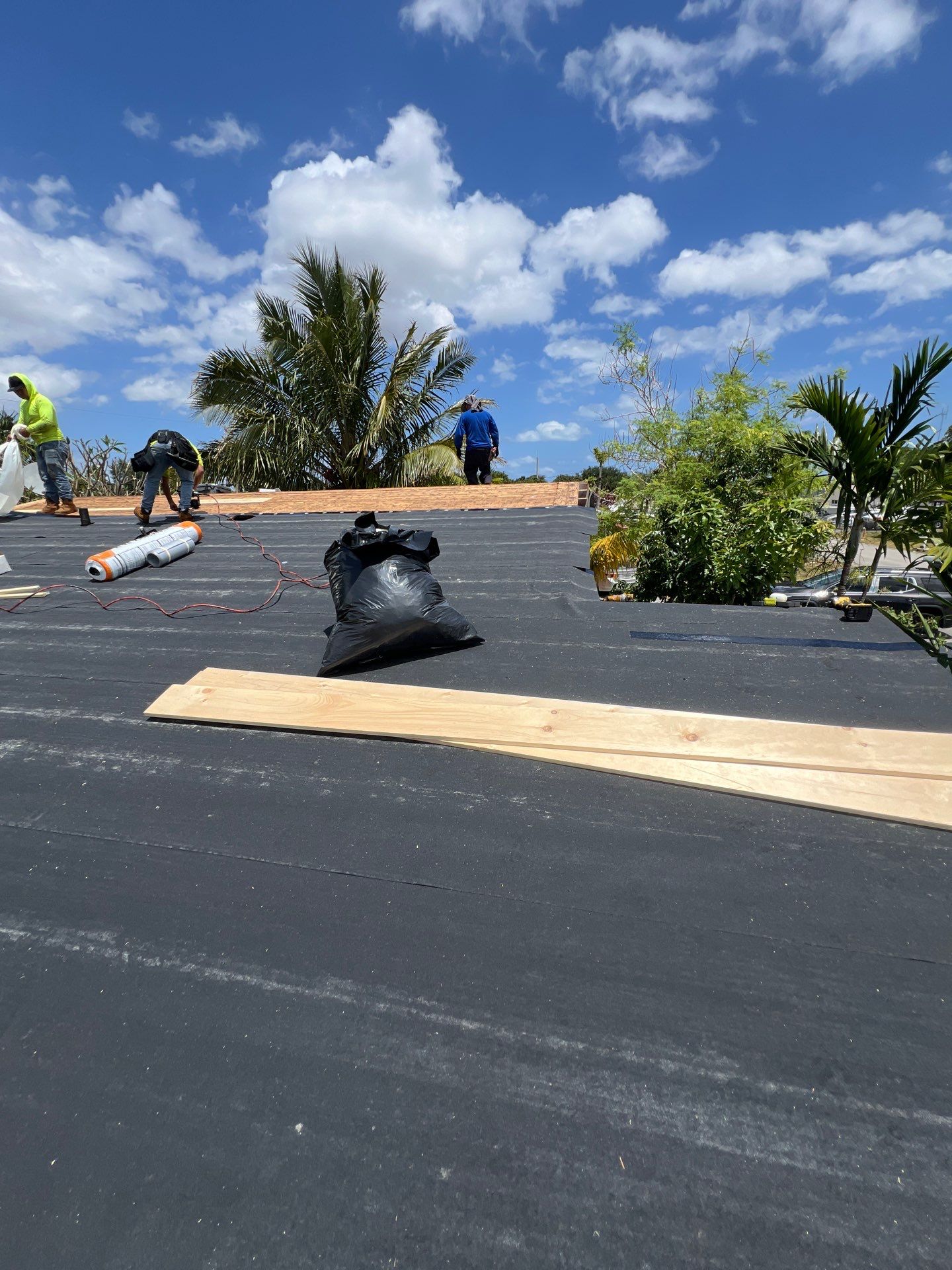 Beautiful Blue Shingle Re-Roof in Hollywood! by First Due Roofing