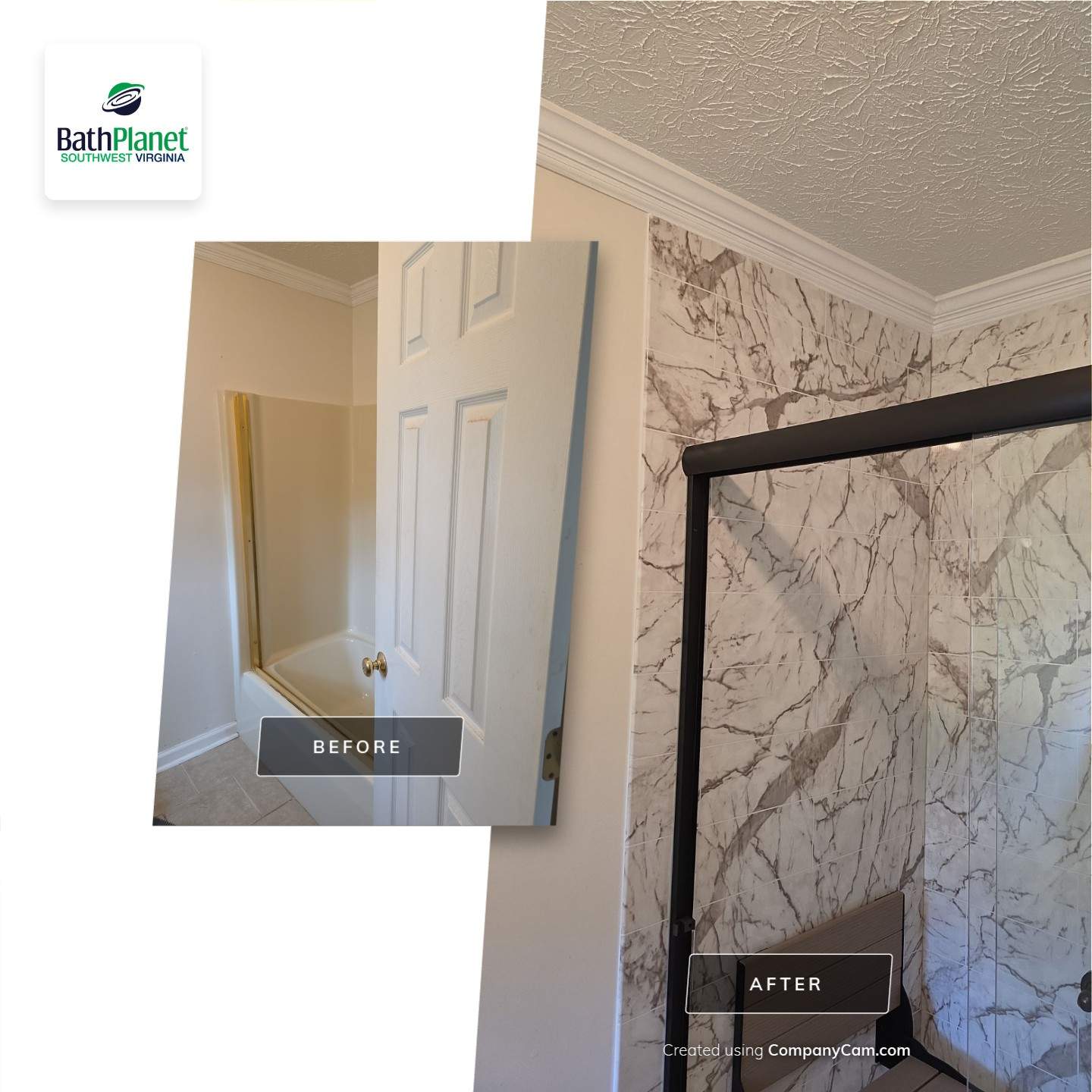 Tub to Shower by BathPlanet SW Virginia