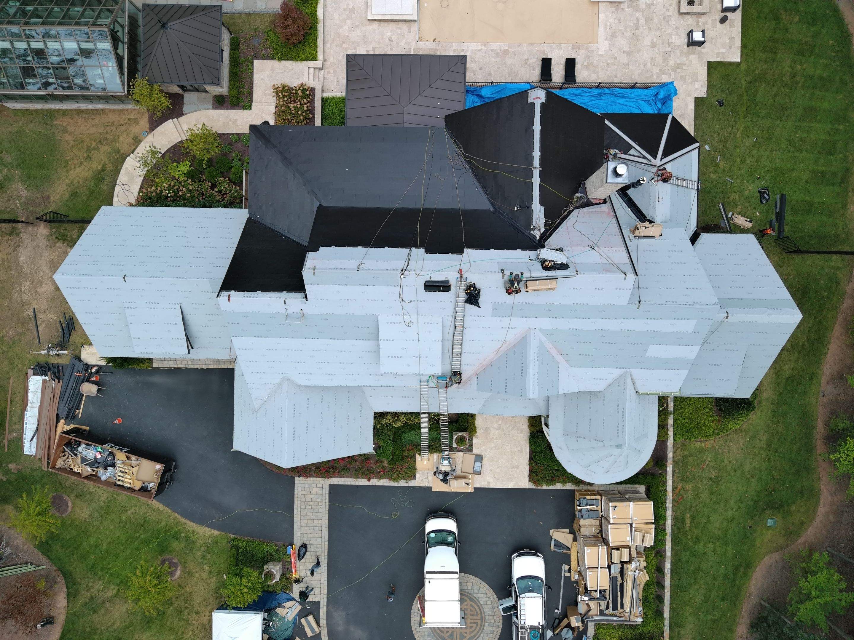 STUNNING Tesla Solar Roof in Virgina by American Home Contractors