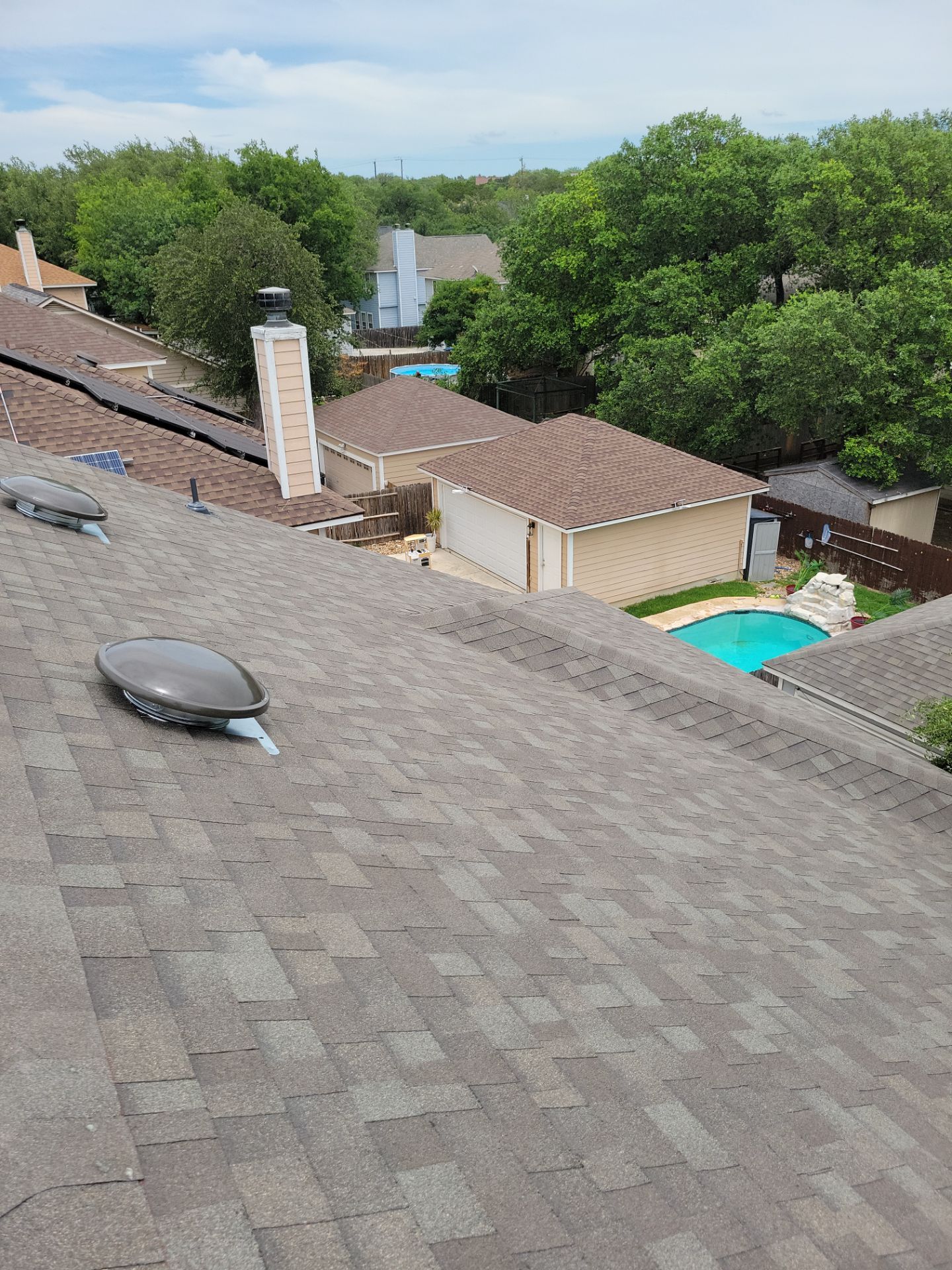 Complete Residential Roof Replacement and Exterior Siding Repairs in San Antonio by Heaven Sent Roofing, LLC