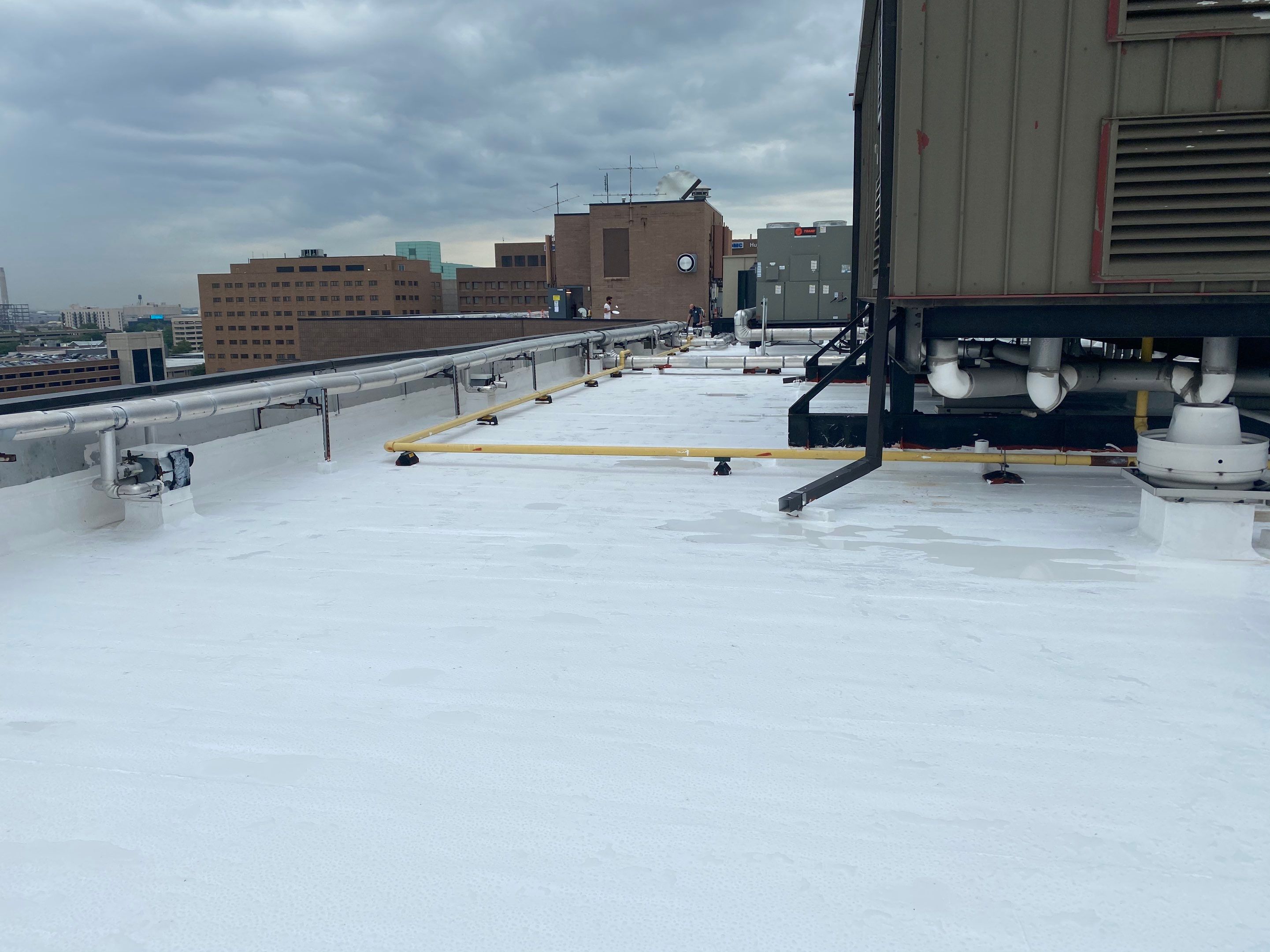 City of Detroit Roof Restoration by Bloomfield Construction & Restoration
