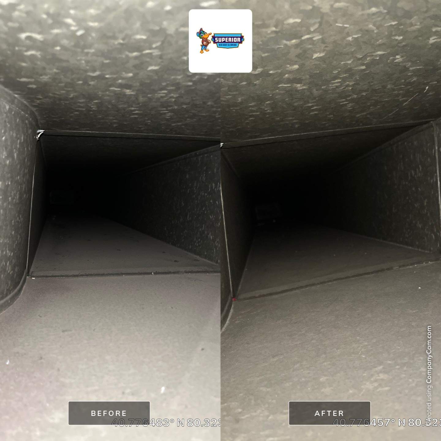 Air Duct Cleaning With a Vacuum Truck in Beaver Falls, PA by Superior Air Duct Cleaning